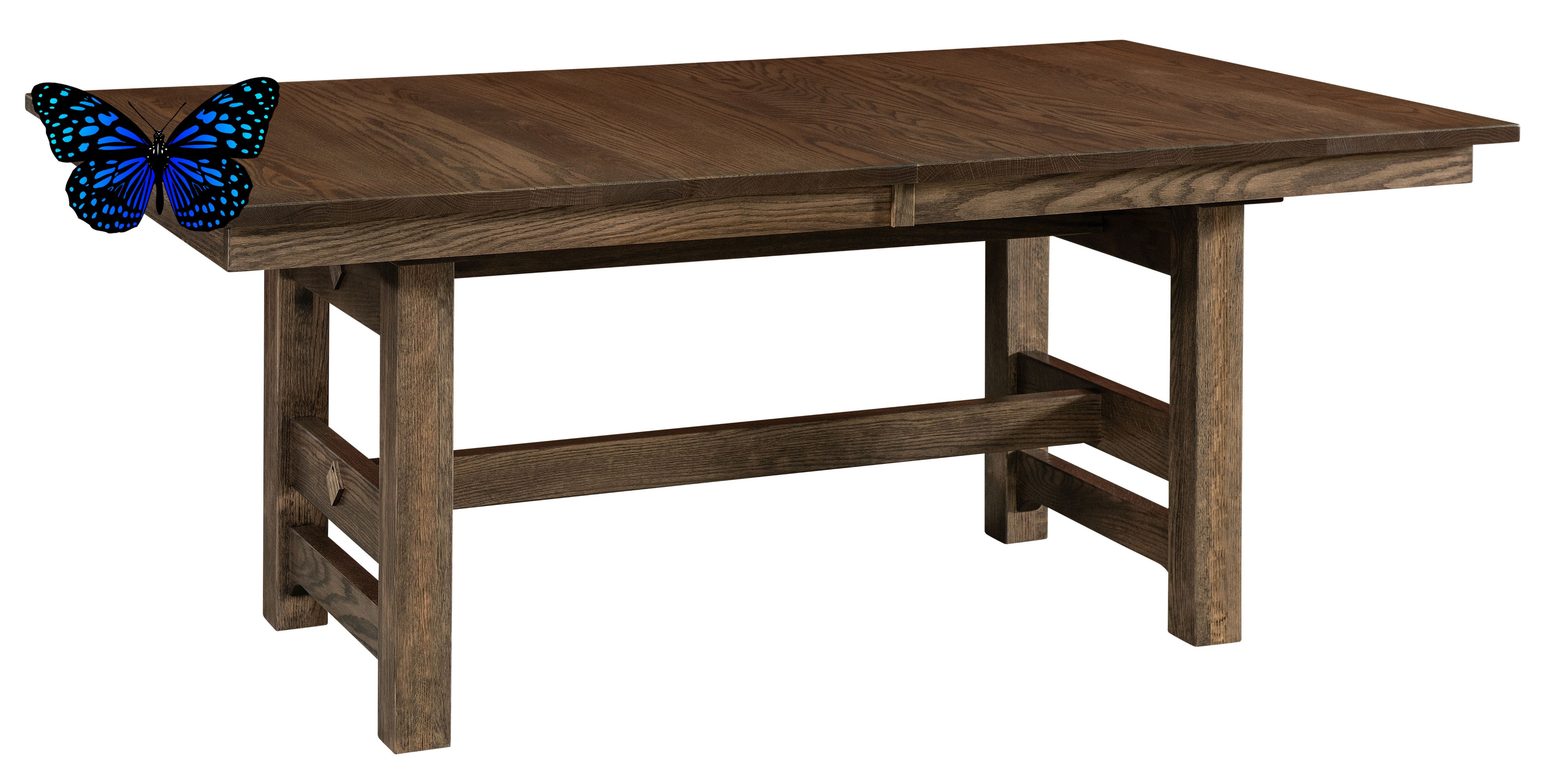 Amish Glenwood Trestle Table
