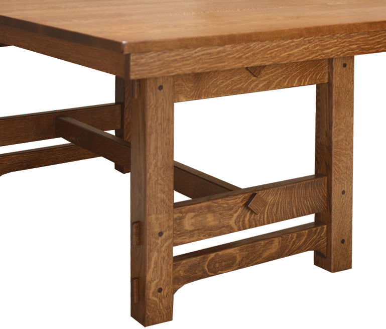 Amish Glenwood Trestle Table