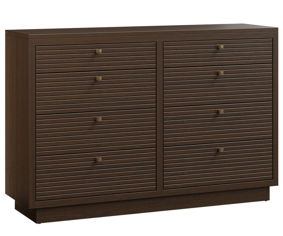 Amish Bradenton Eight Drawer Tall Dresser – The Amish House
