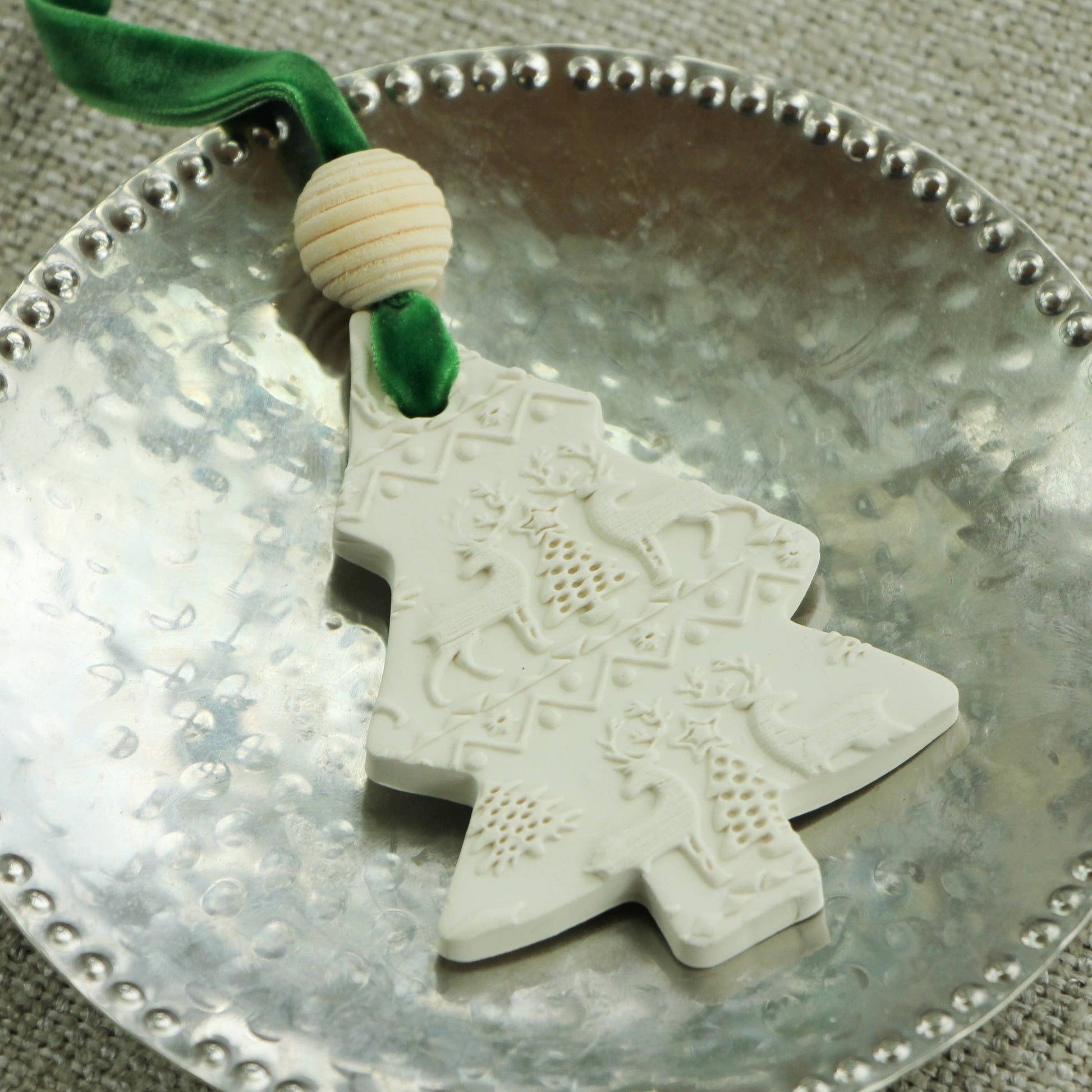 Snowy Tree Ornament