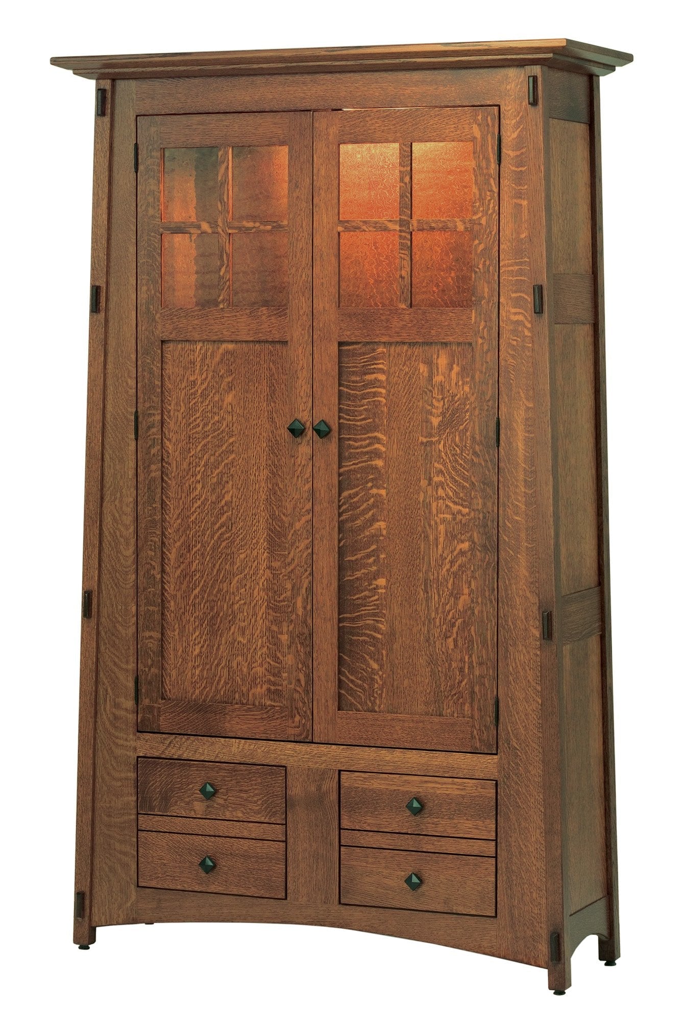 amish mccoy bookcases with doors