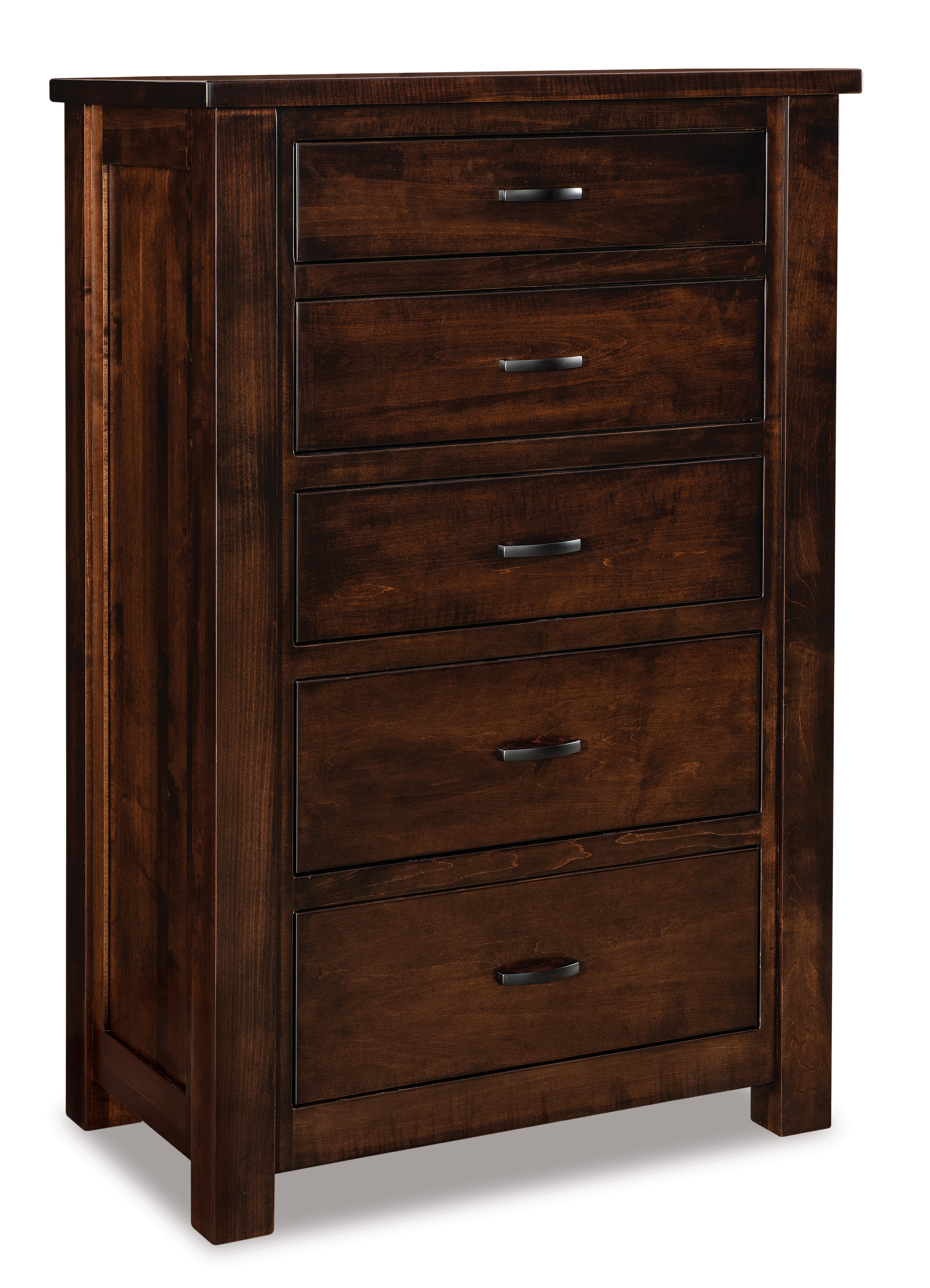 american made amish cottage five drawer chest