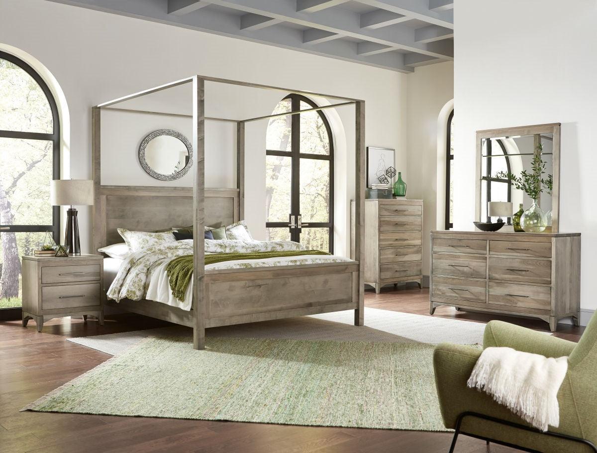 durham room setting shown in brown maple wood with bel air low sheen stain