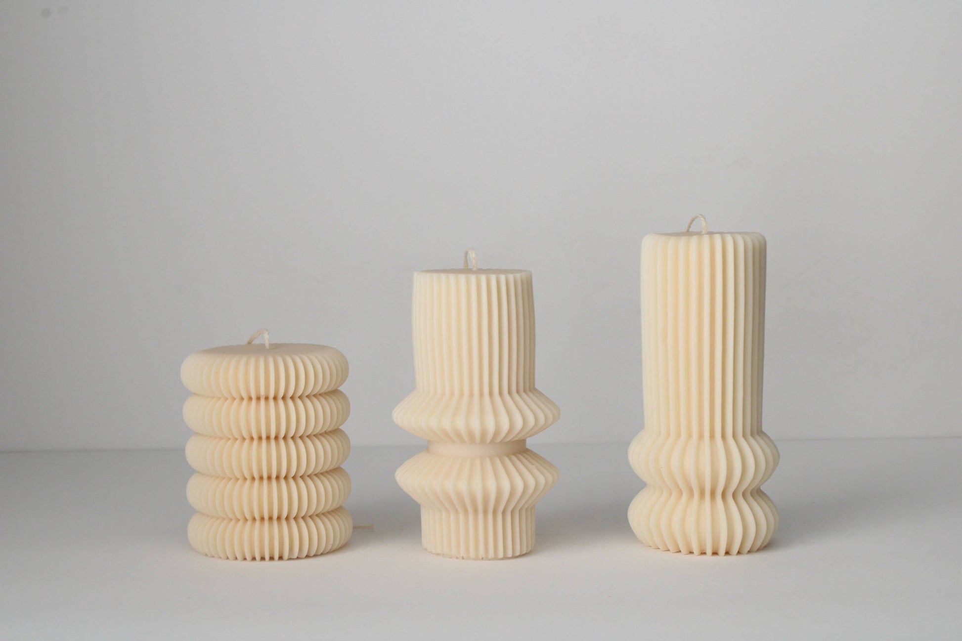 Bubble Pillar Sculptural Candle