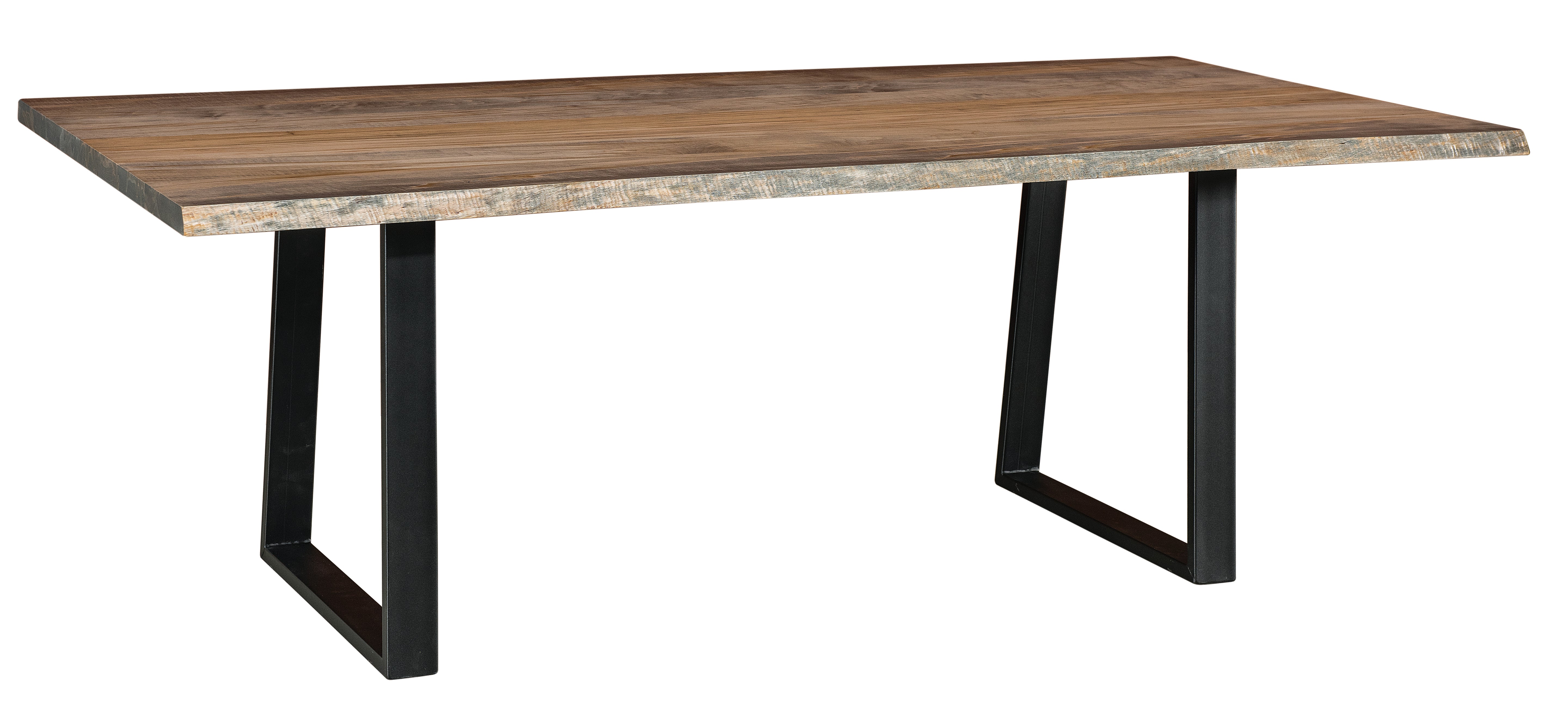 amish laredo table with live edge