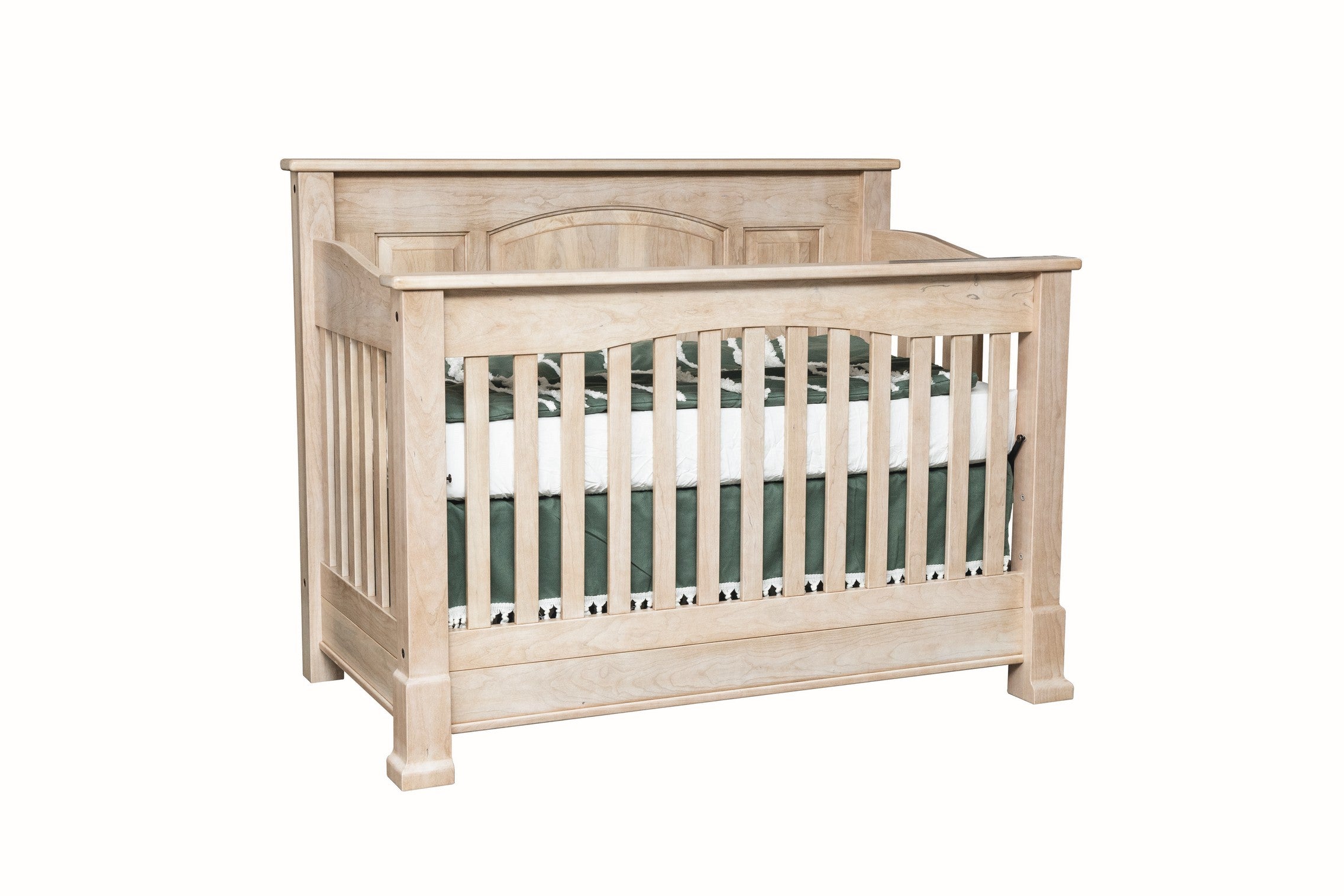Amish Mackenzie Panel Back Baby Crib