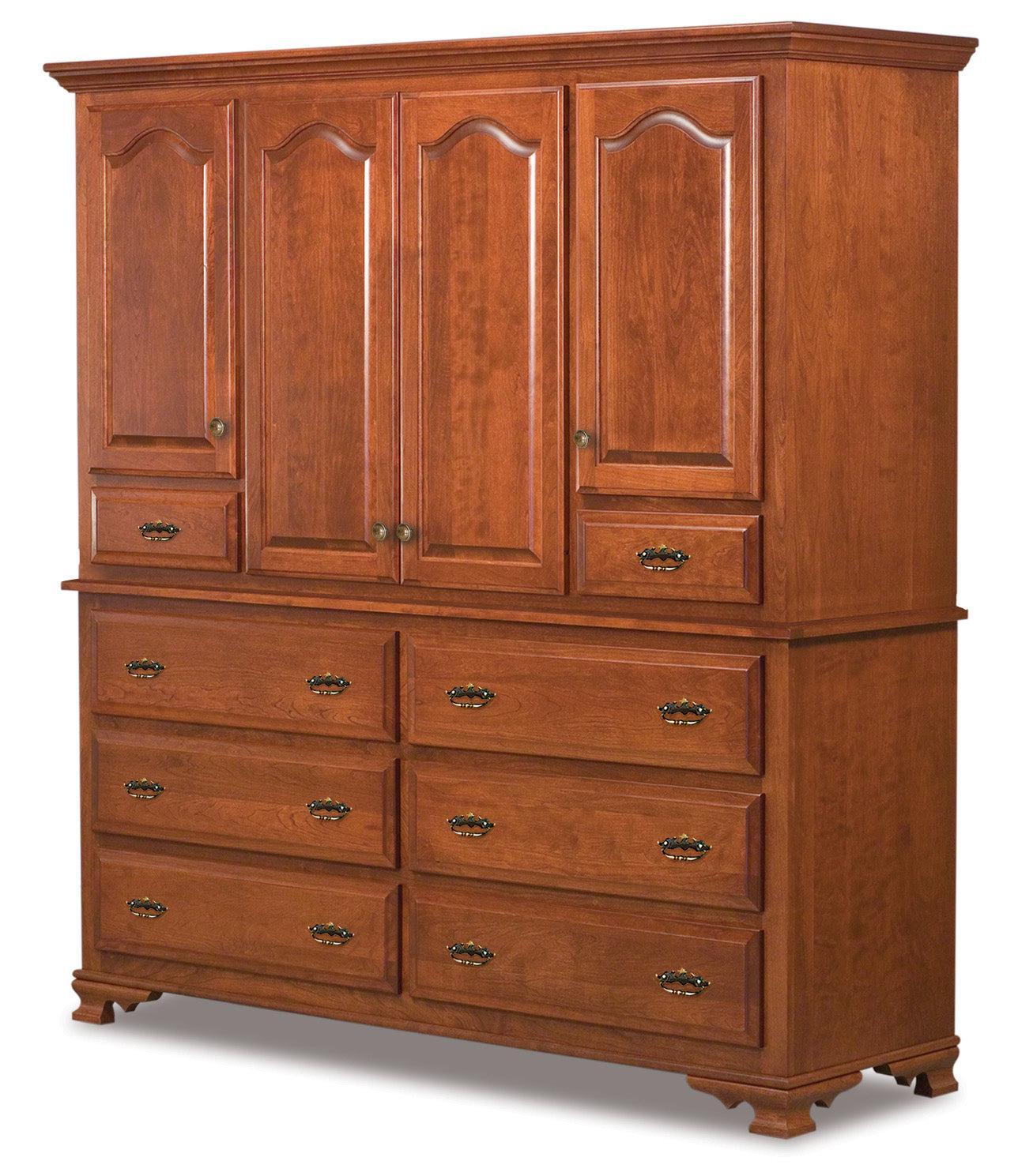 Amish Heritage Eight Drawer Four Door Chest