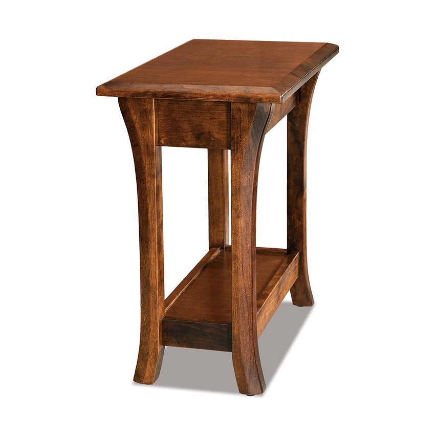 Amish Ensenada Open Chair Side End Table No Drawer