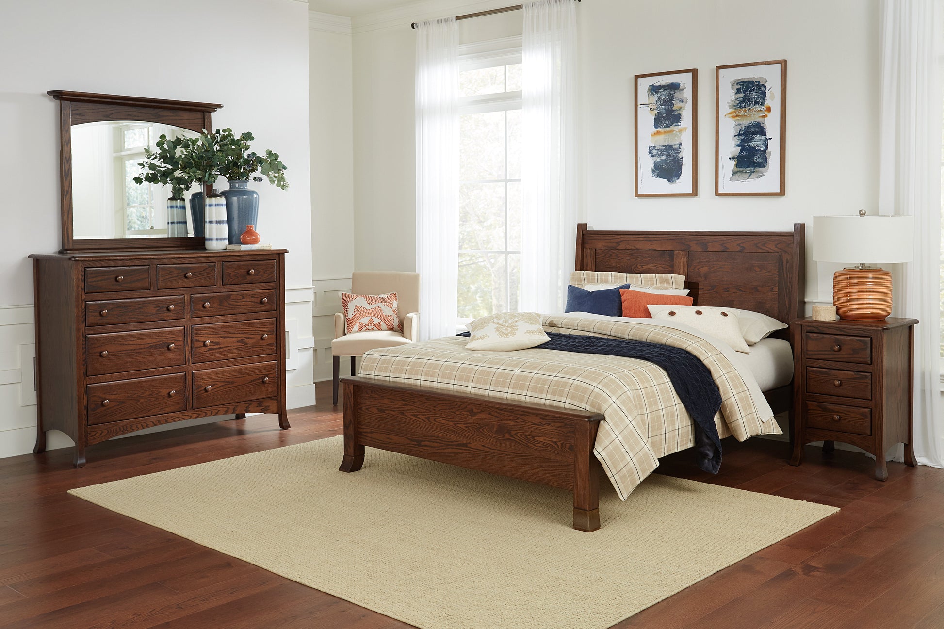 amish trimble bedroom set