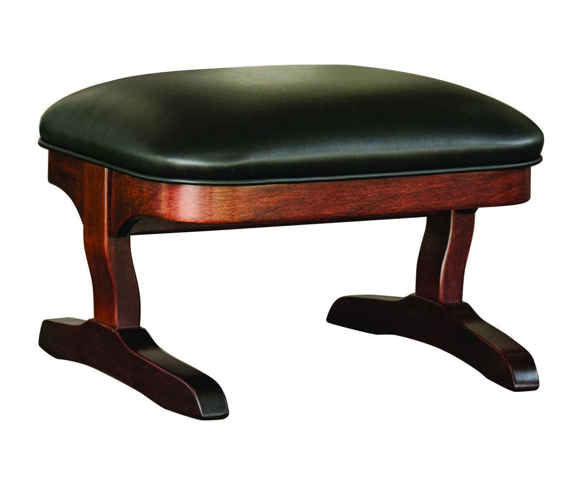 Amish Terry Non-Rocking Footstool