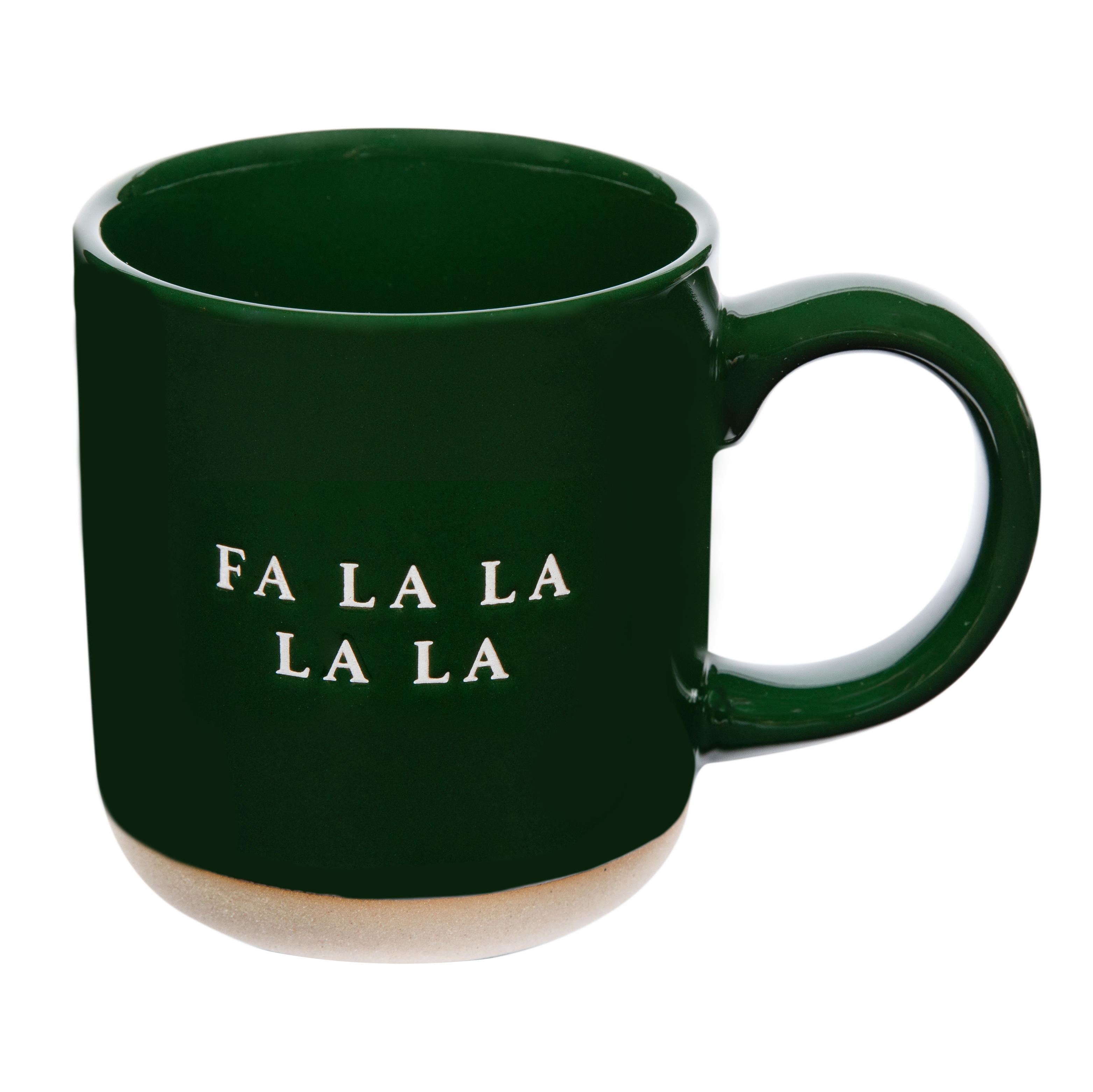 Fa La La Stoneware Coffee Mug