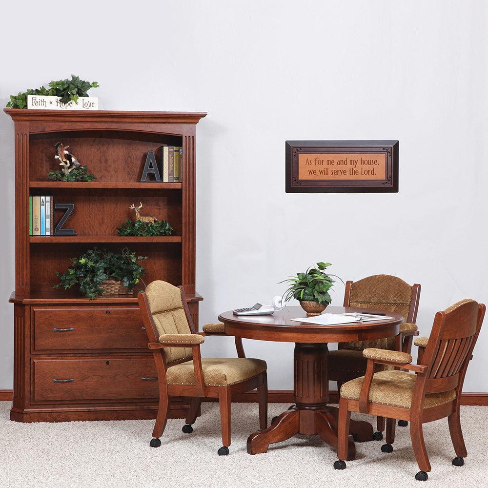 Amish Buckingham 42" Round Table
