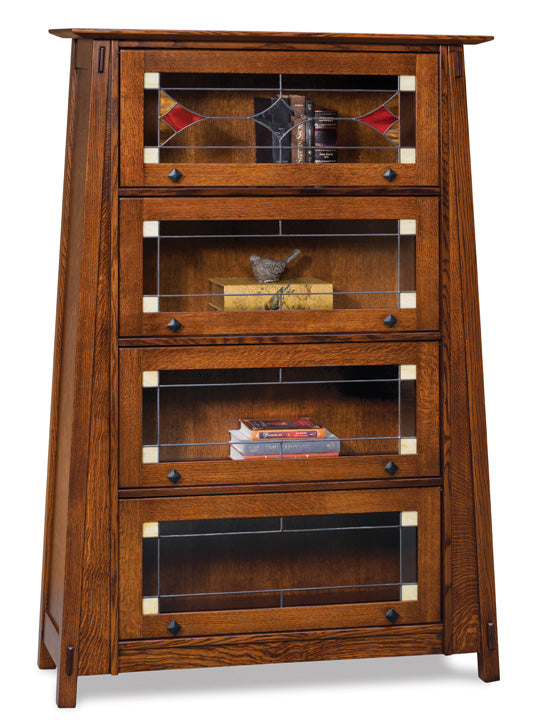 Amish Colbran Four Doors Barrister Bookcase