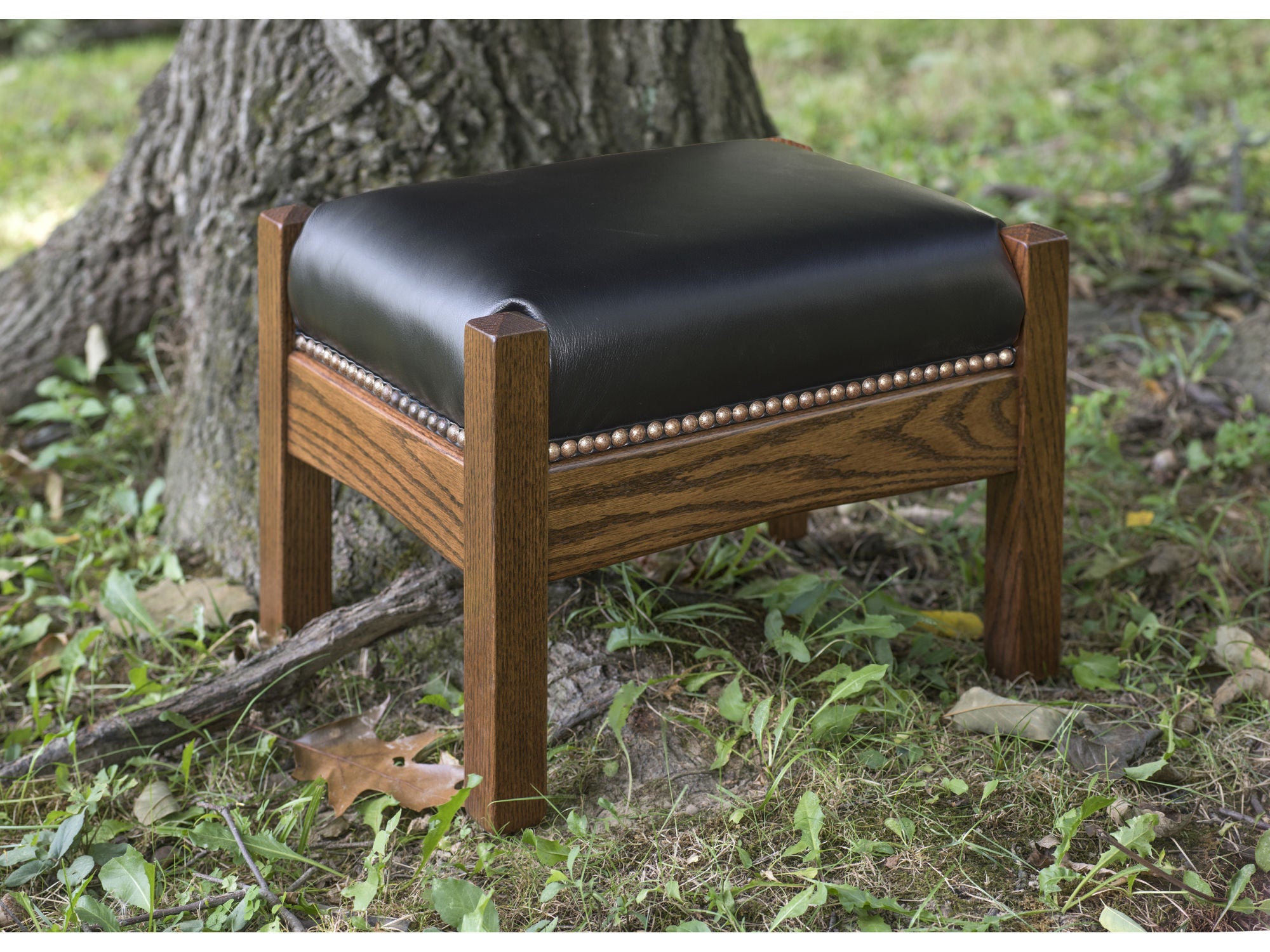 Amish footstool shop