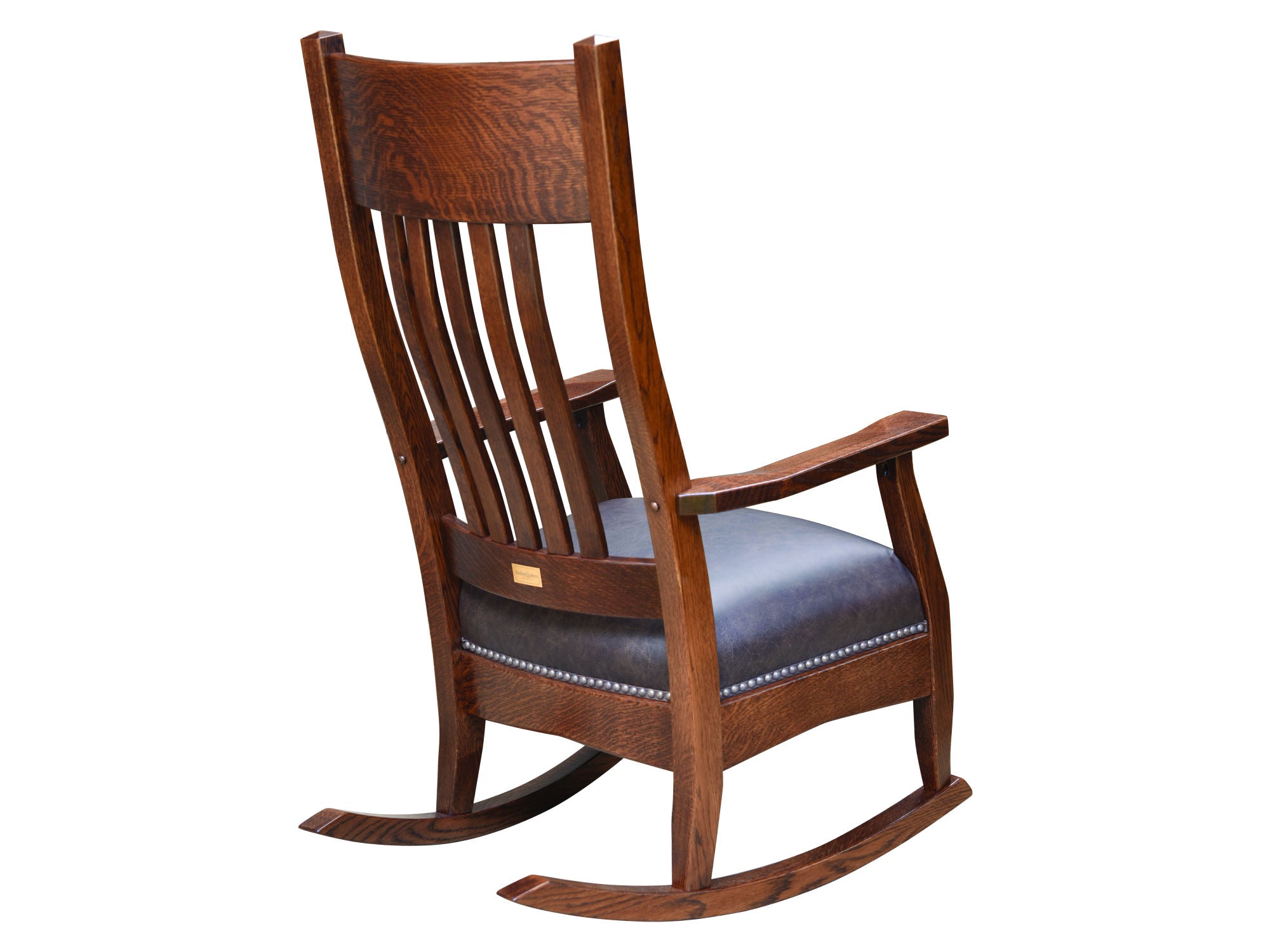 Vintage mission discount style rocking chair