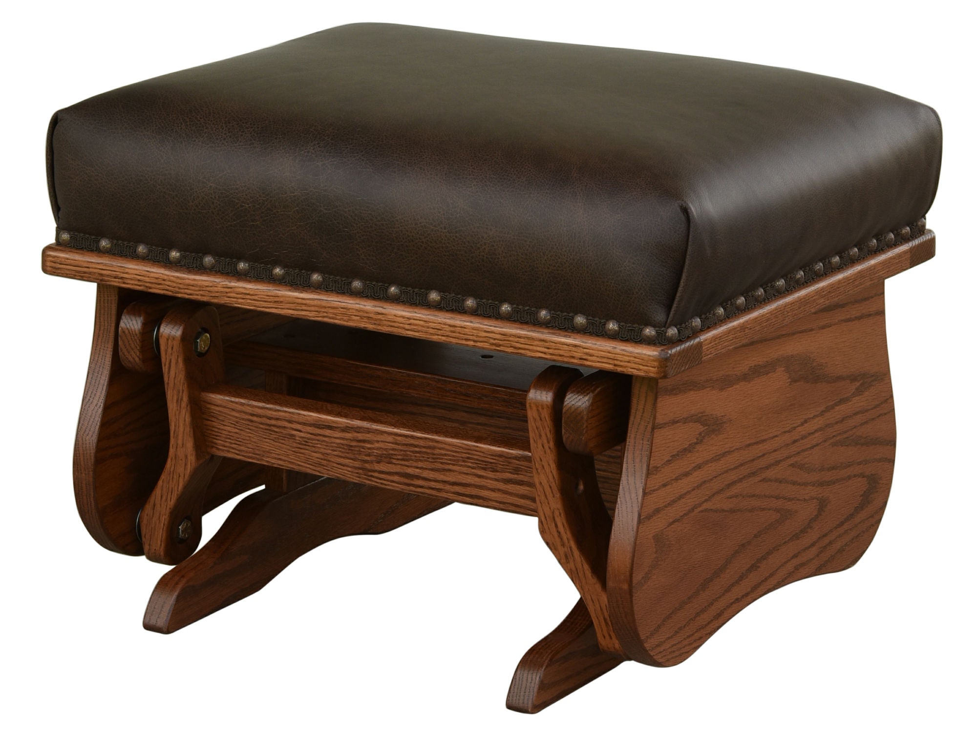 Tamra glider with cheap ottoman