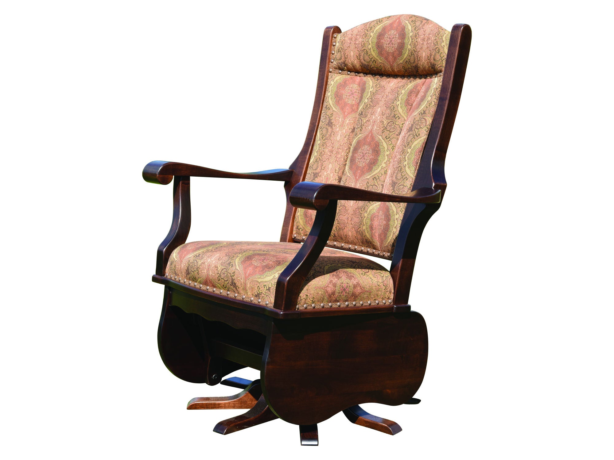 Amish swivel glider clearance rocker