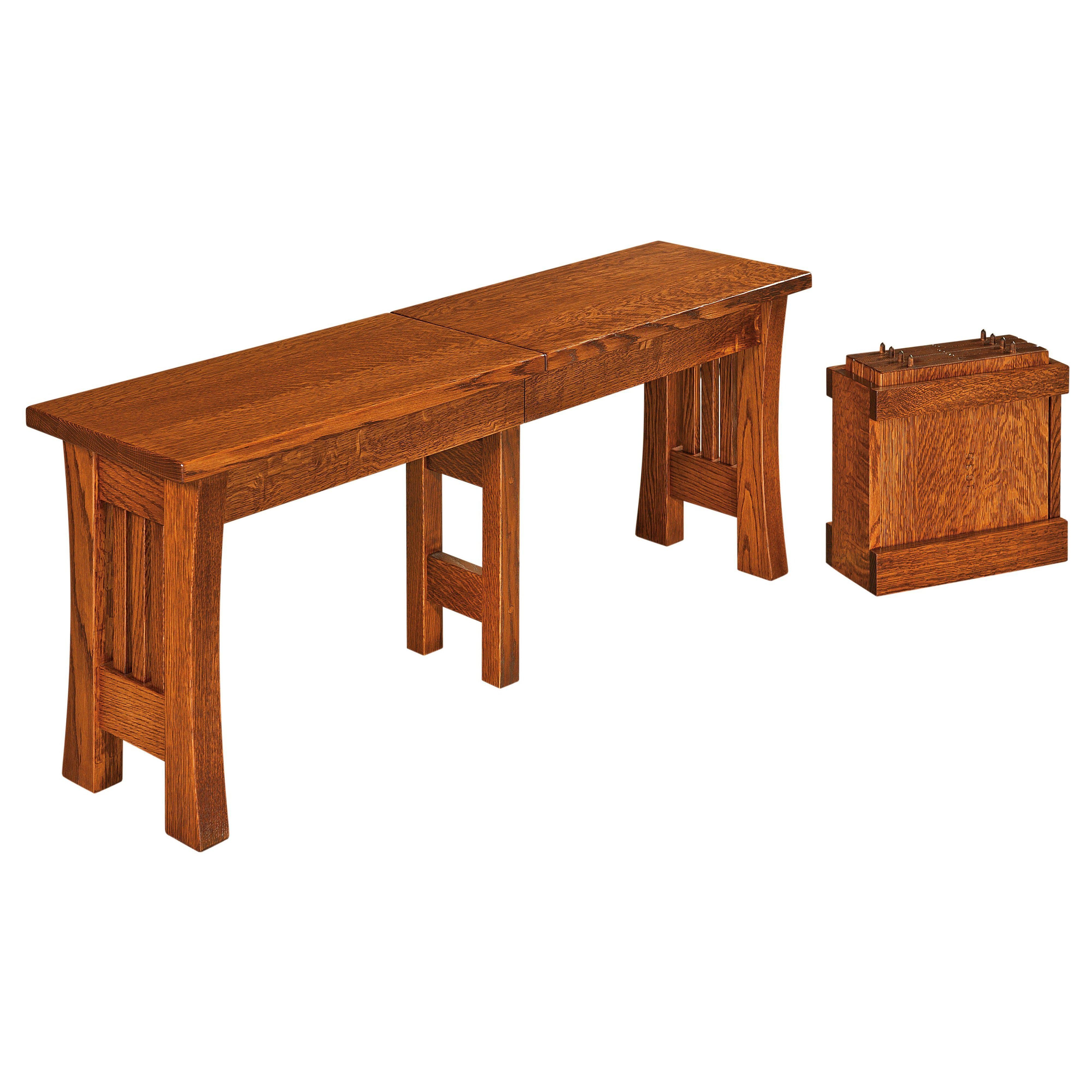 Arts & Crafts Extend-A-Bench-The Amish House