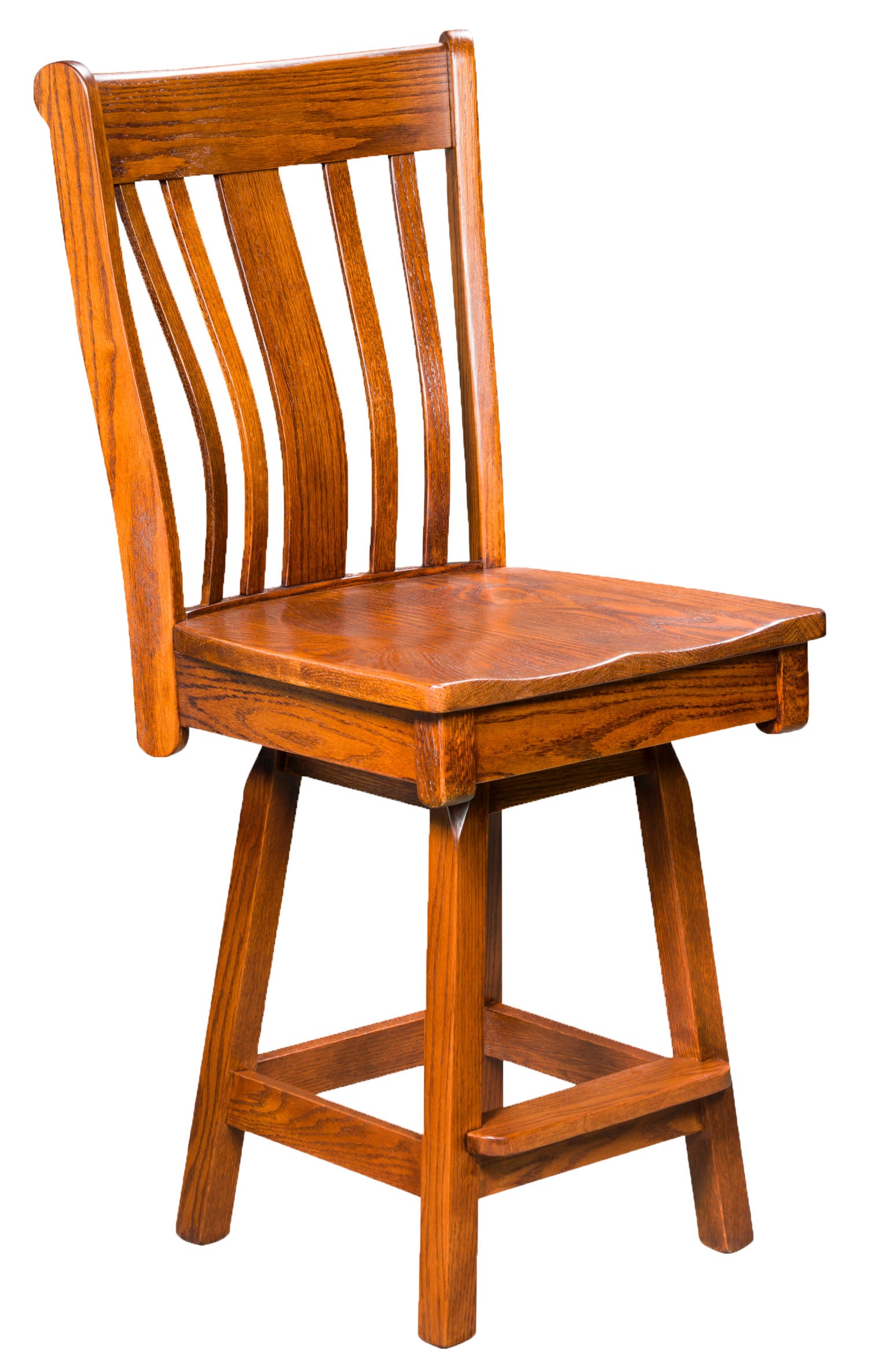Amish Bayridge Stationary Bar Stool