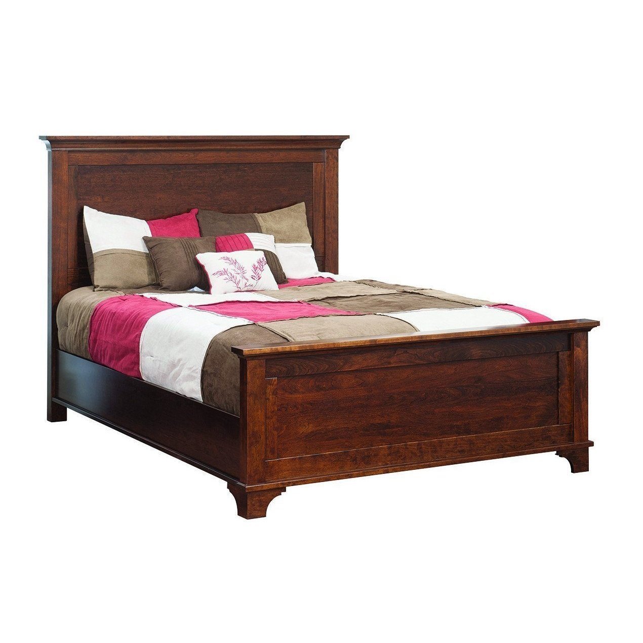 Arlington Panel Bed-Bedroom-The Amish House
