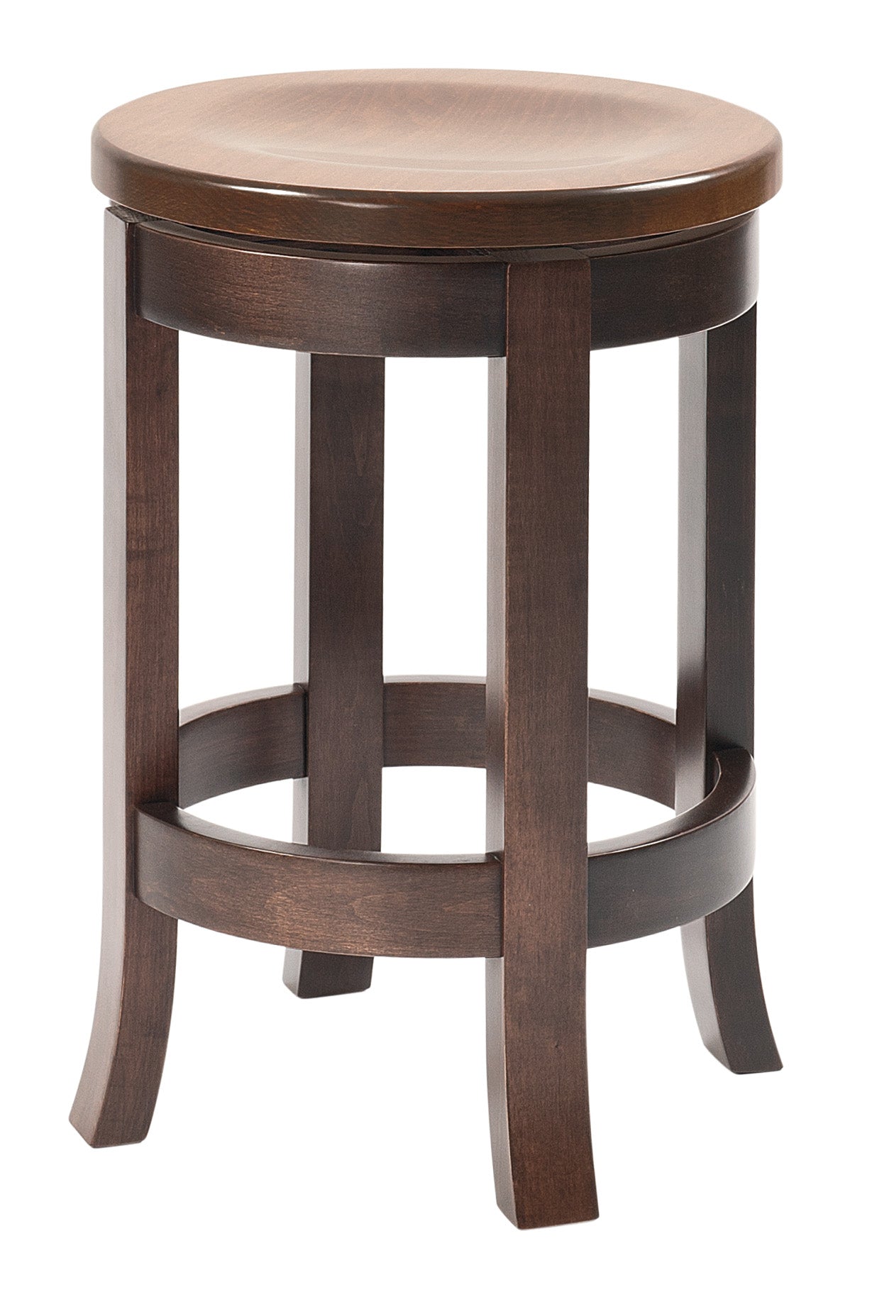 Amish Belmont Swivel Barstool