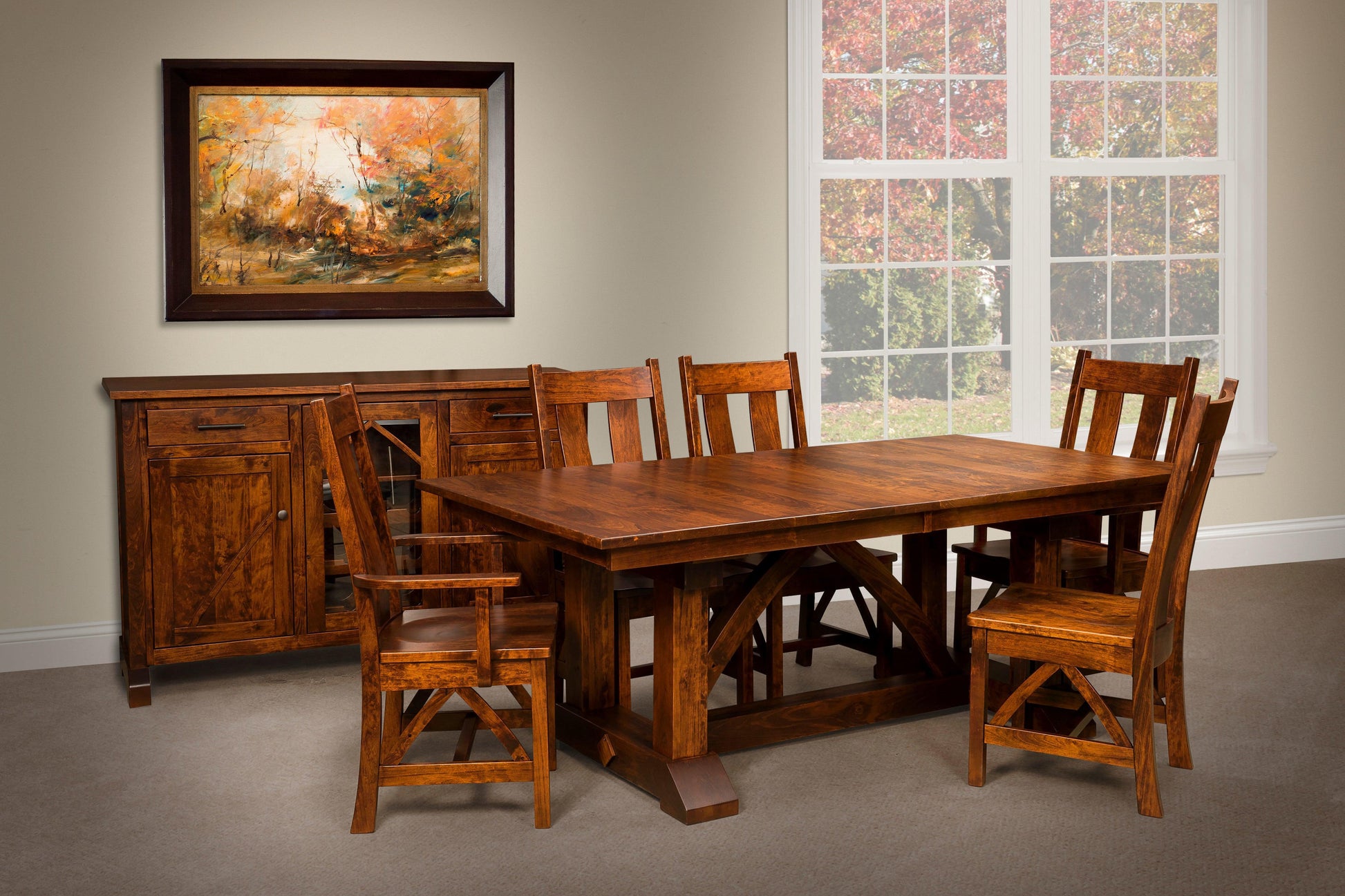 Amish Bostonian Dining Chair