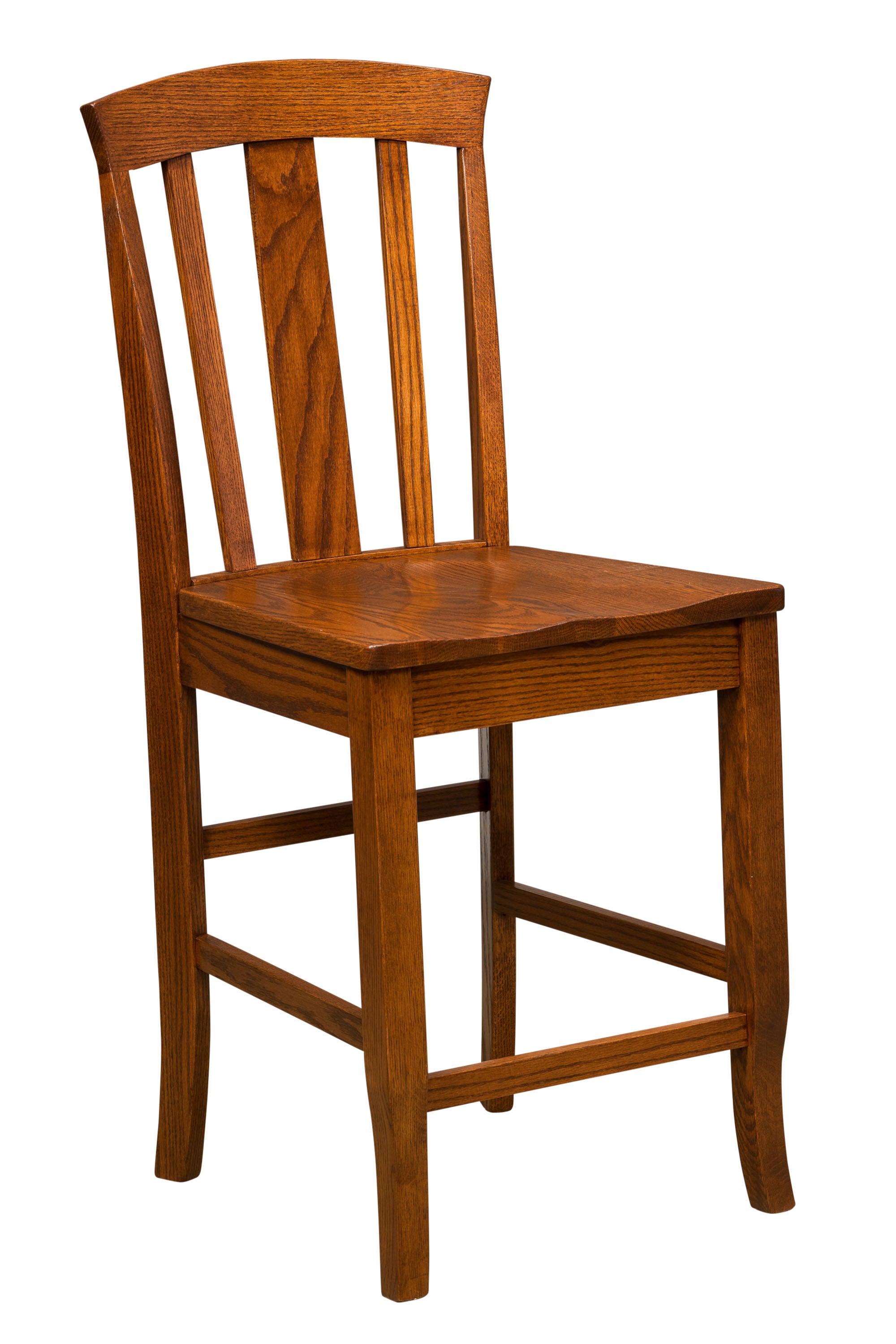 Amish Brady Stationary Bar Stool