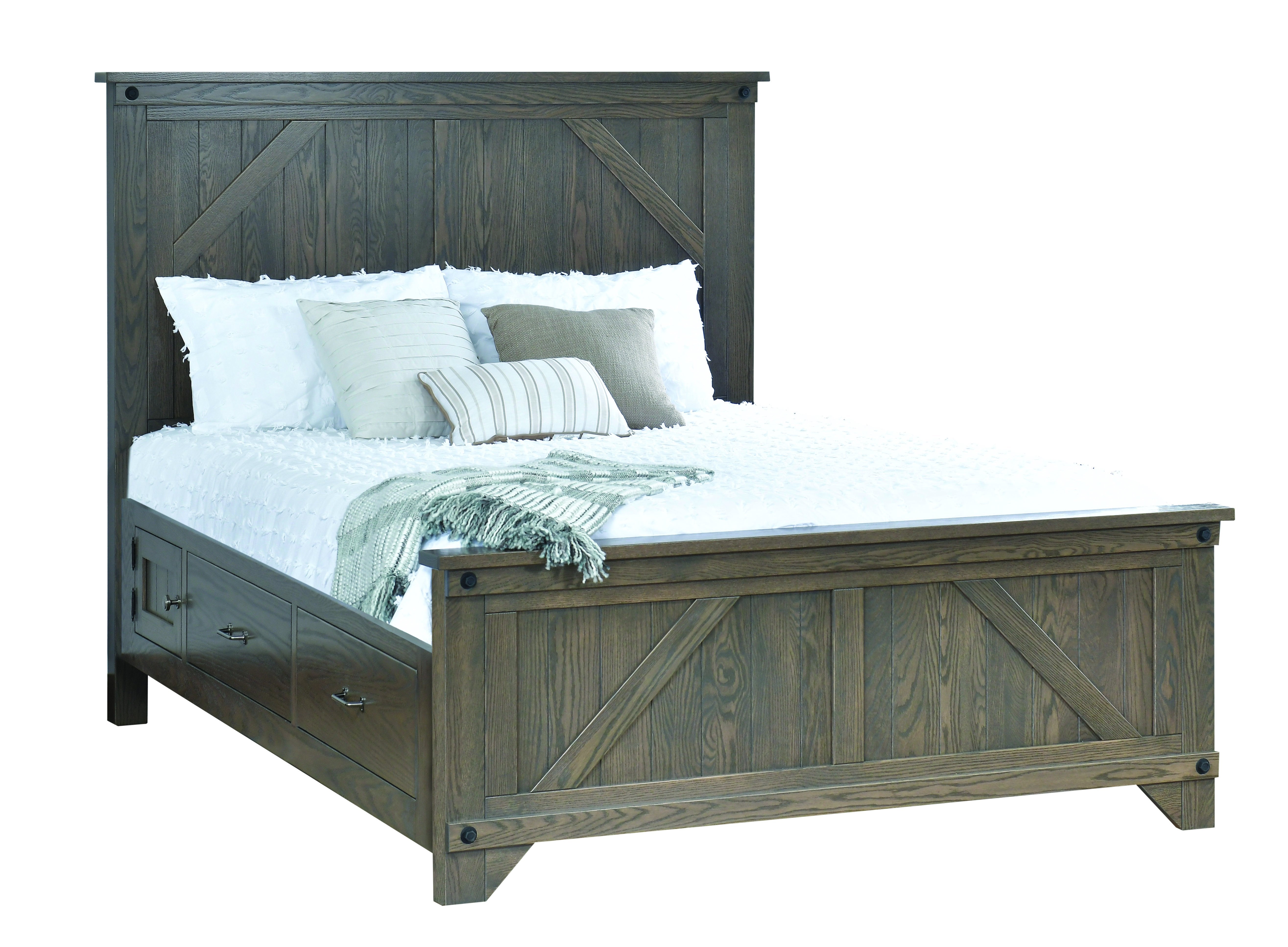 Cambridge Bed with Drawer-Bedroom-The Amish House