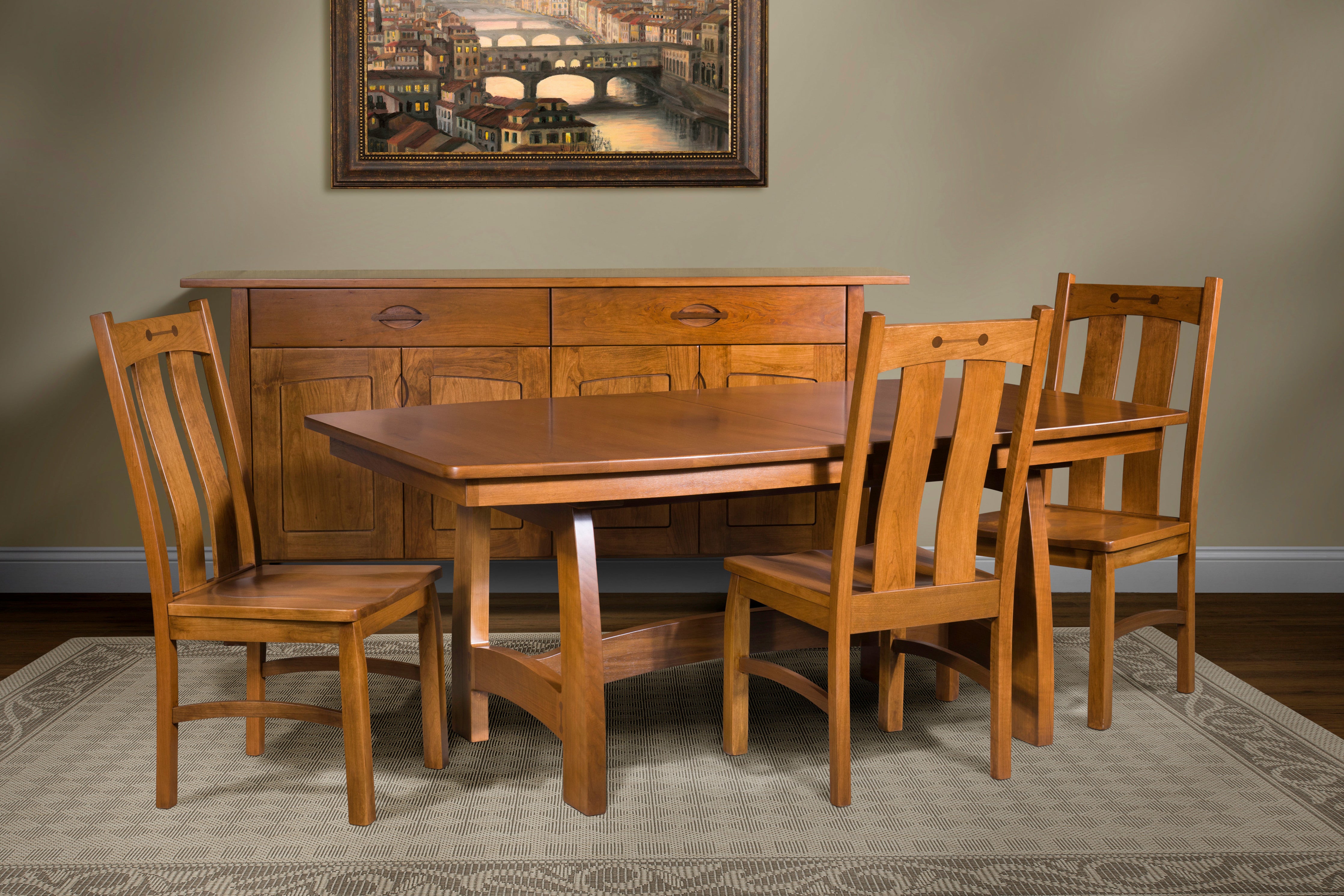 Amish Cavalier Dining Chair