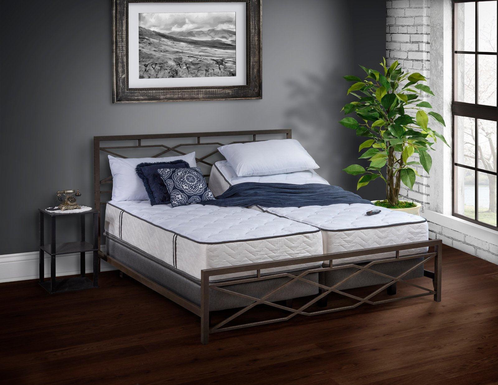 Conforma Latex Plush Adjustable Single-Sided Mattress-The Amish House