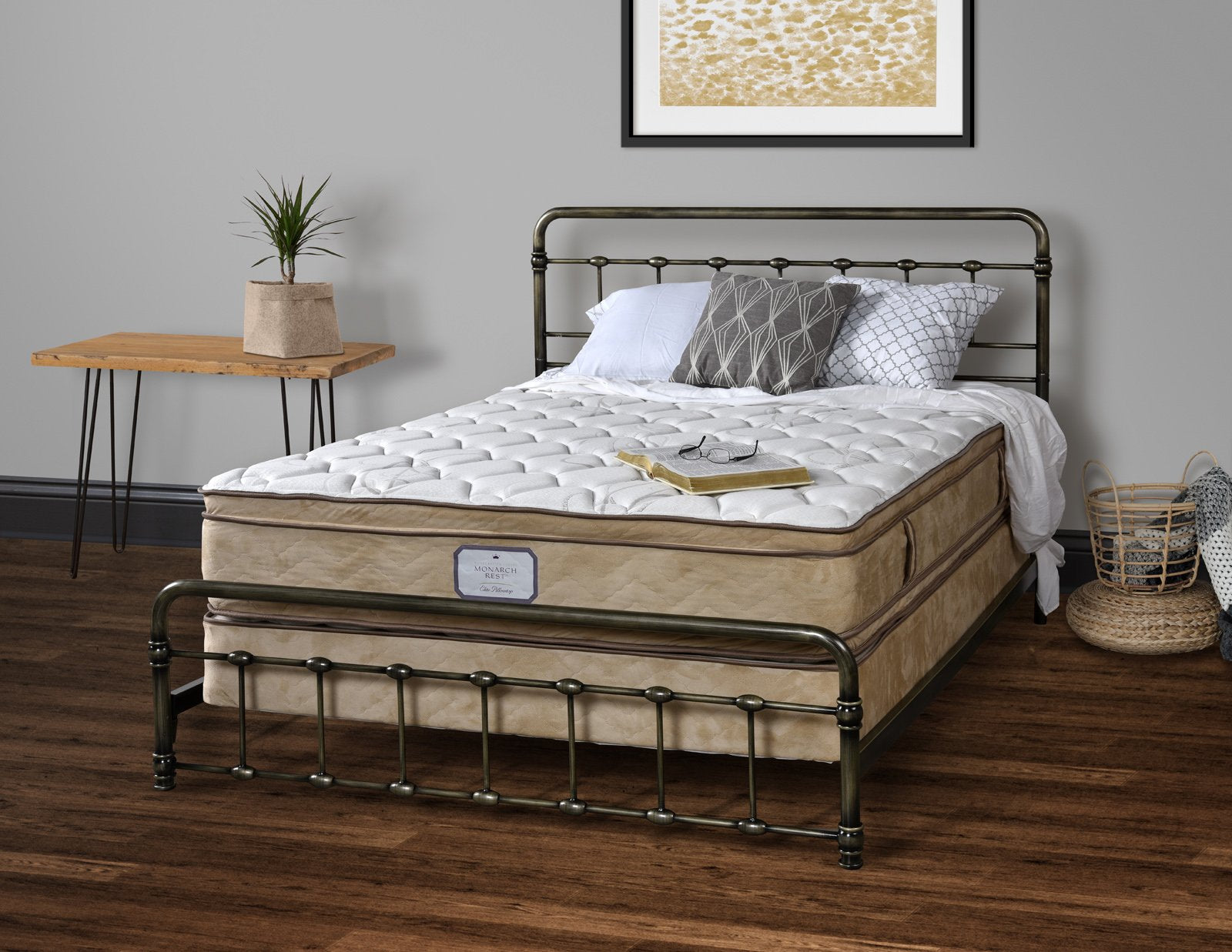 Pillow top flippable clearance mattress