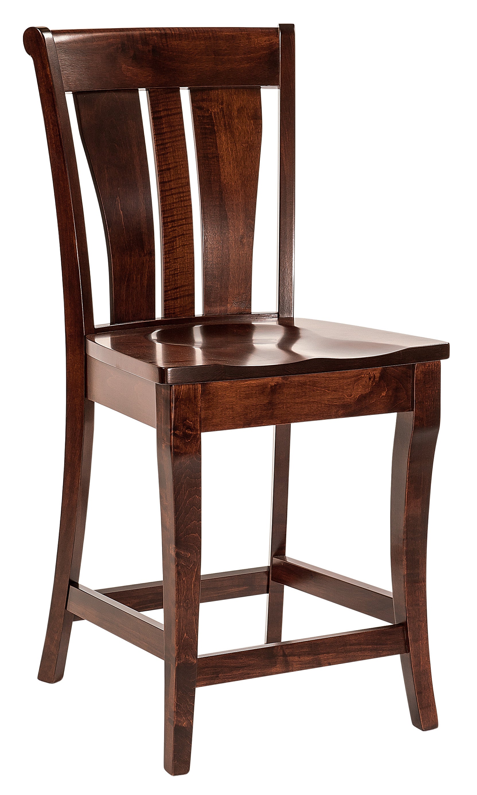 Amish Fenmore Stationary Bar Chair