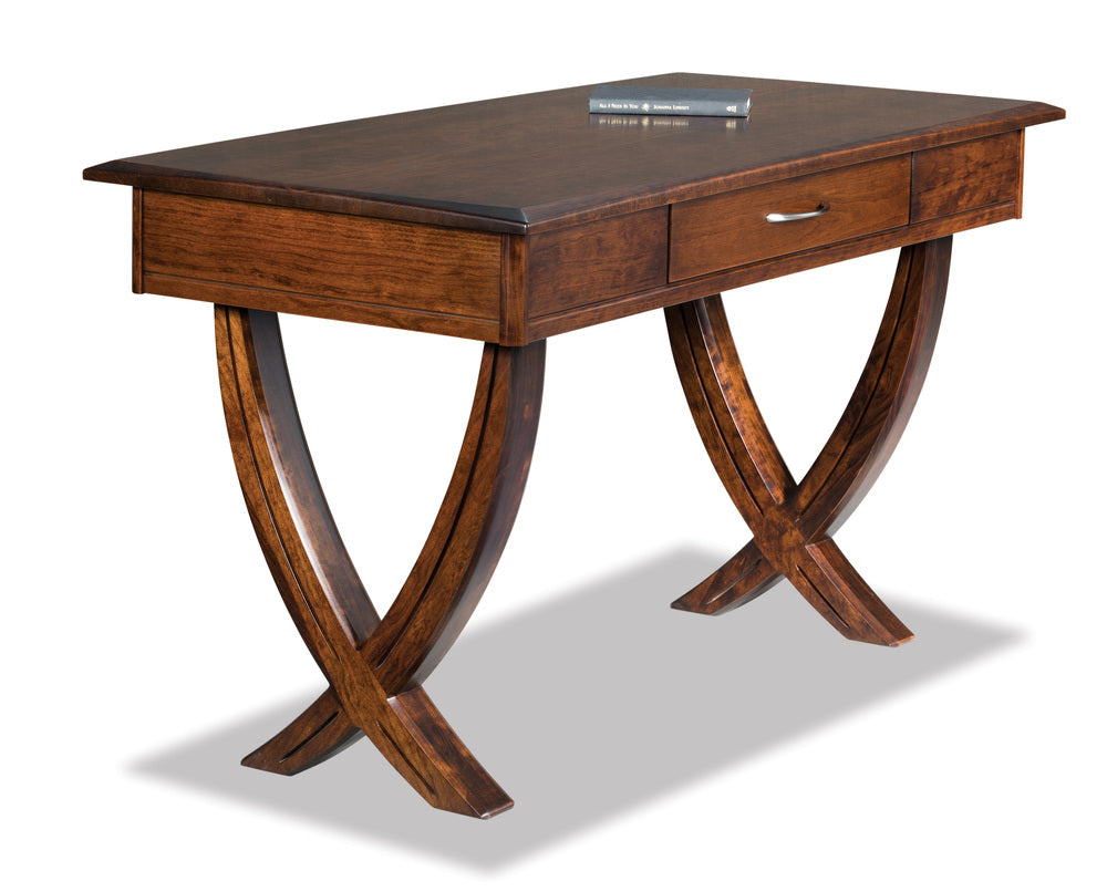 Amish Ventura Writers Desk with Finished Backside