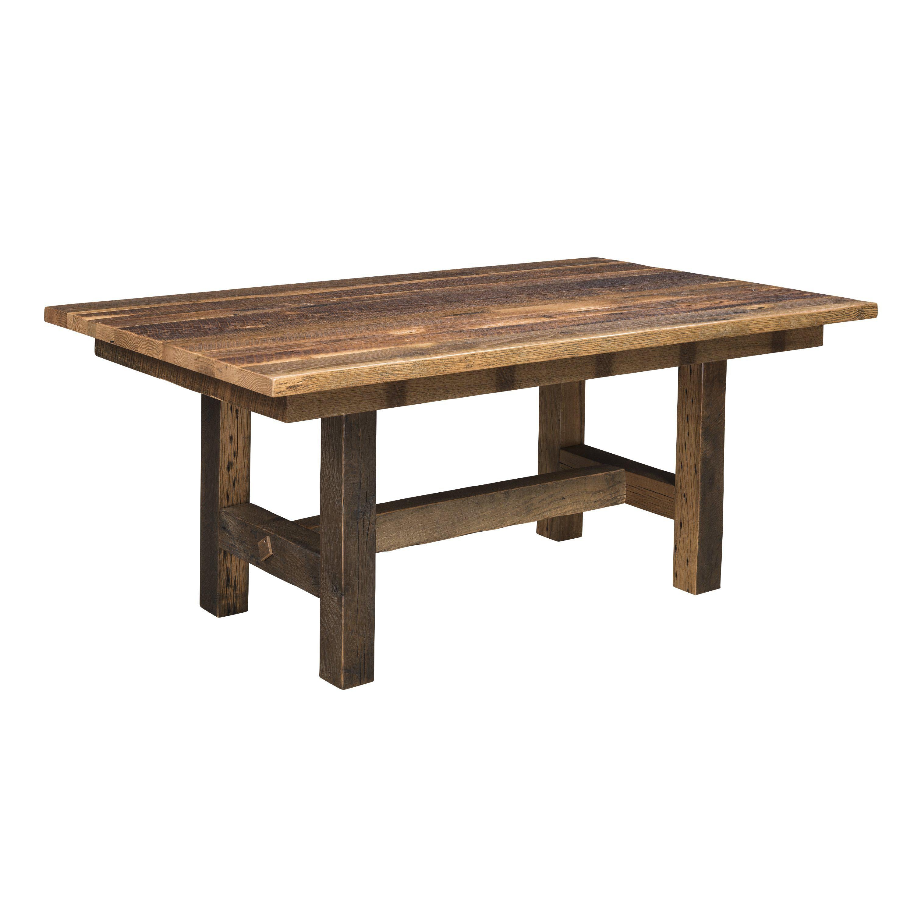 Amish Grove Trestle Table-The Amish House