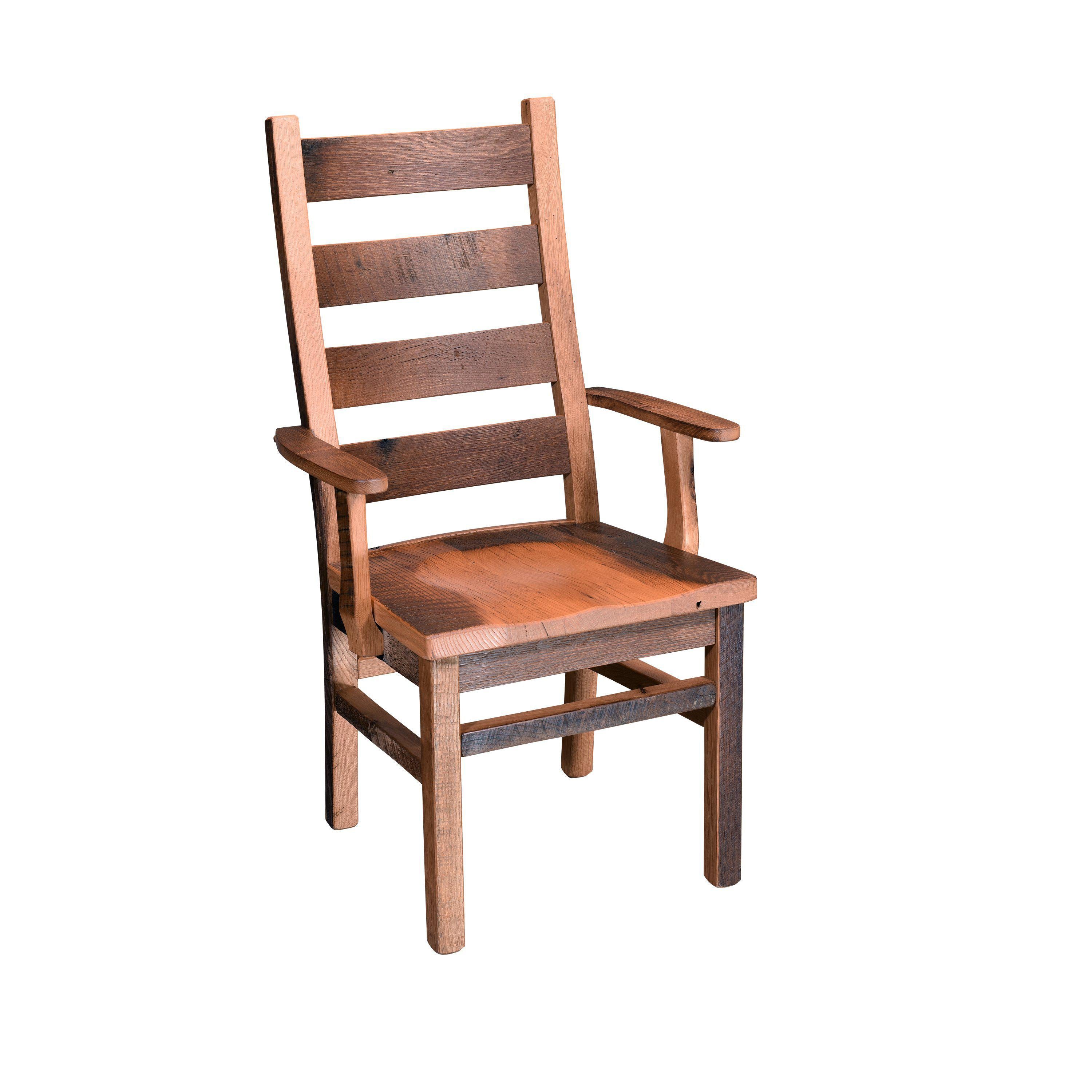 Ladderback Arm Chair-The Amish House