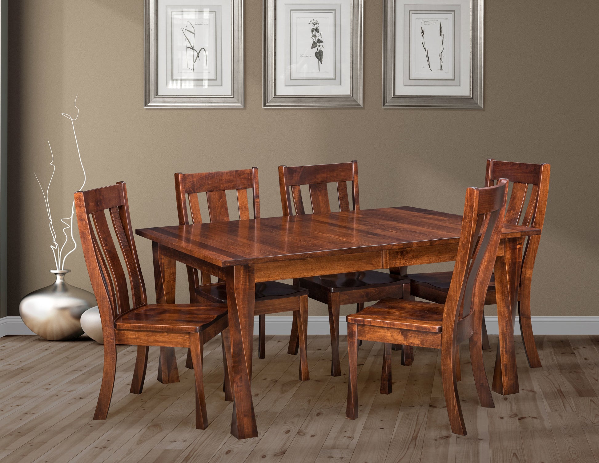 Amish Lawson Dining Chair - Quick Ship