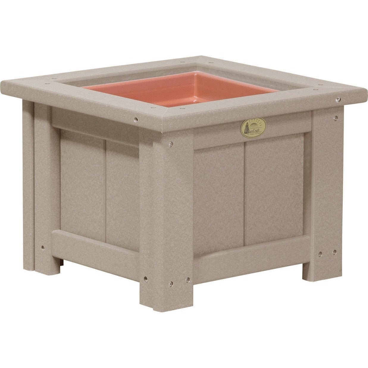 Outdoor 15" Square Planter