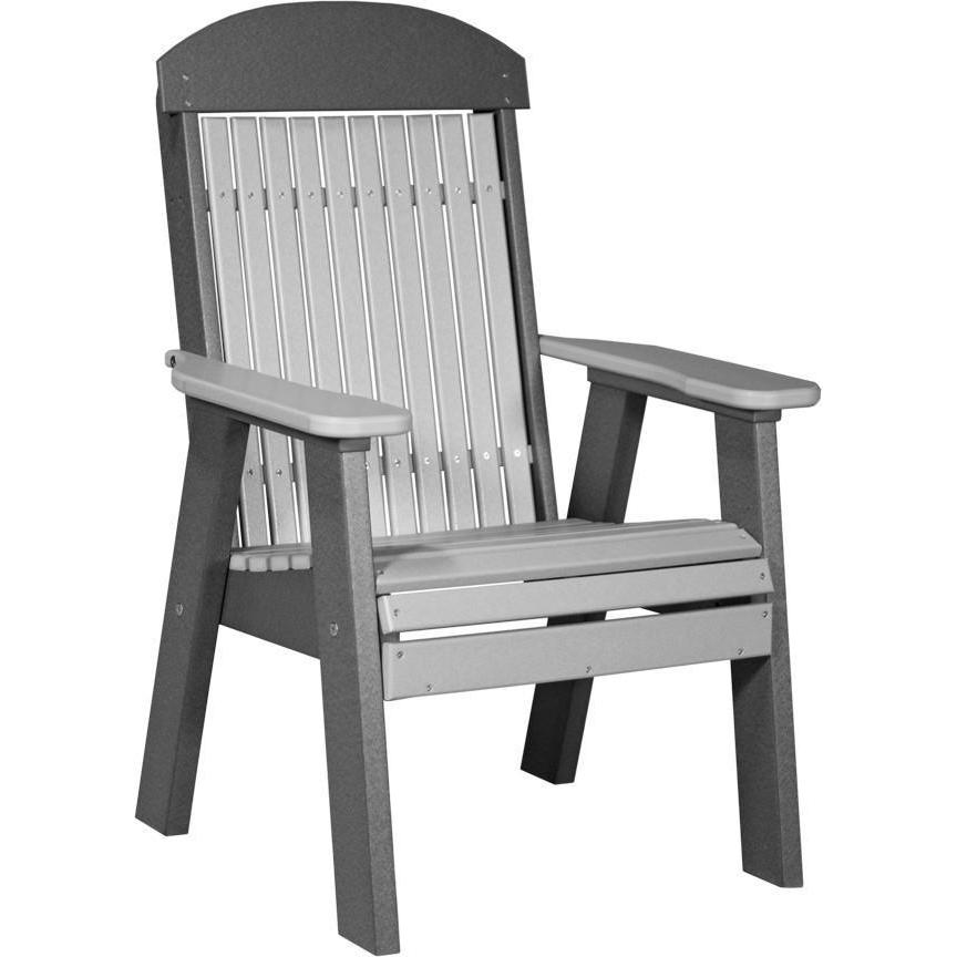 Classic Outdoor Bench Chair Dover Grey & Slate