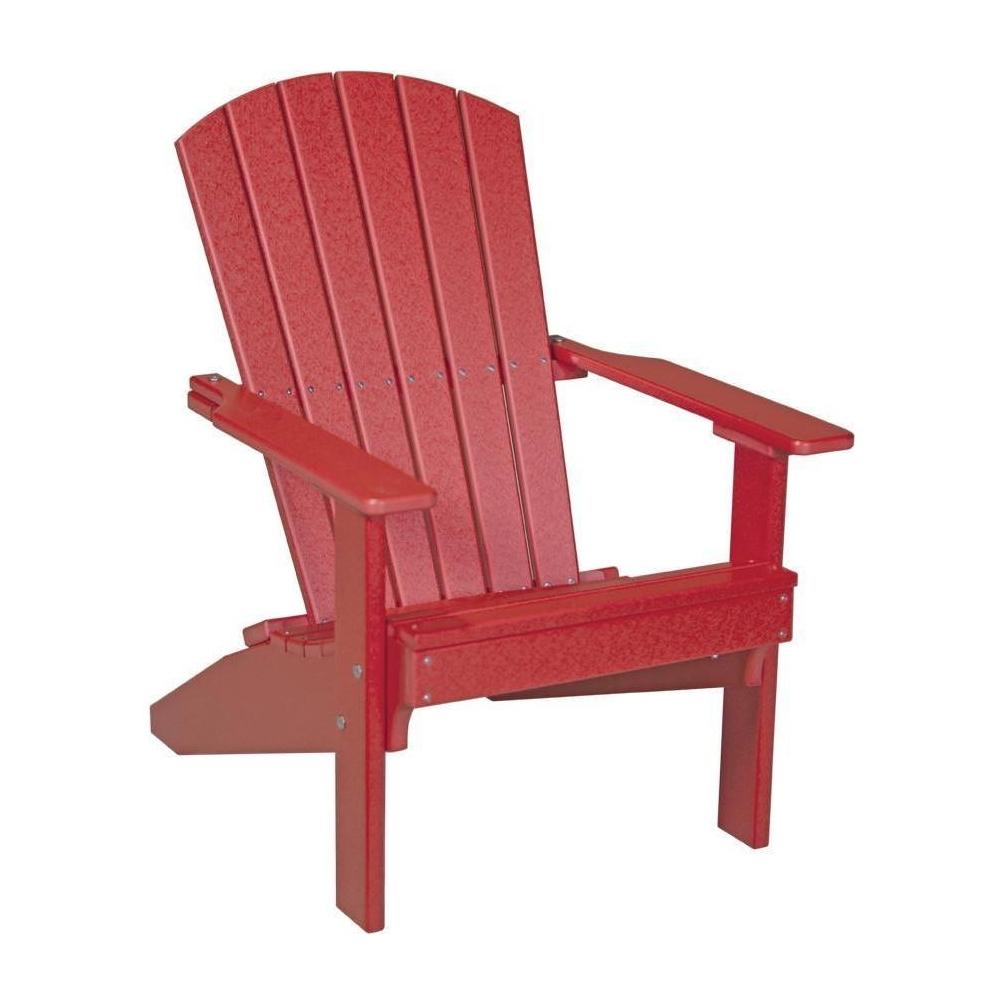 Lakeside Adirondack Chair Red