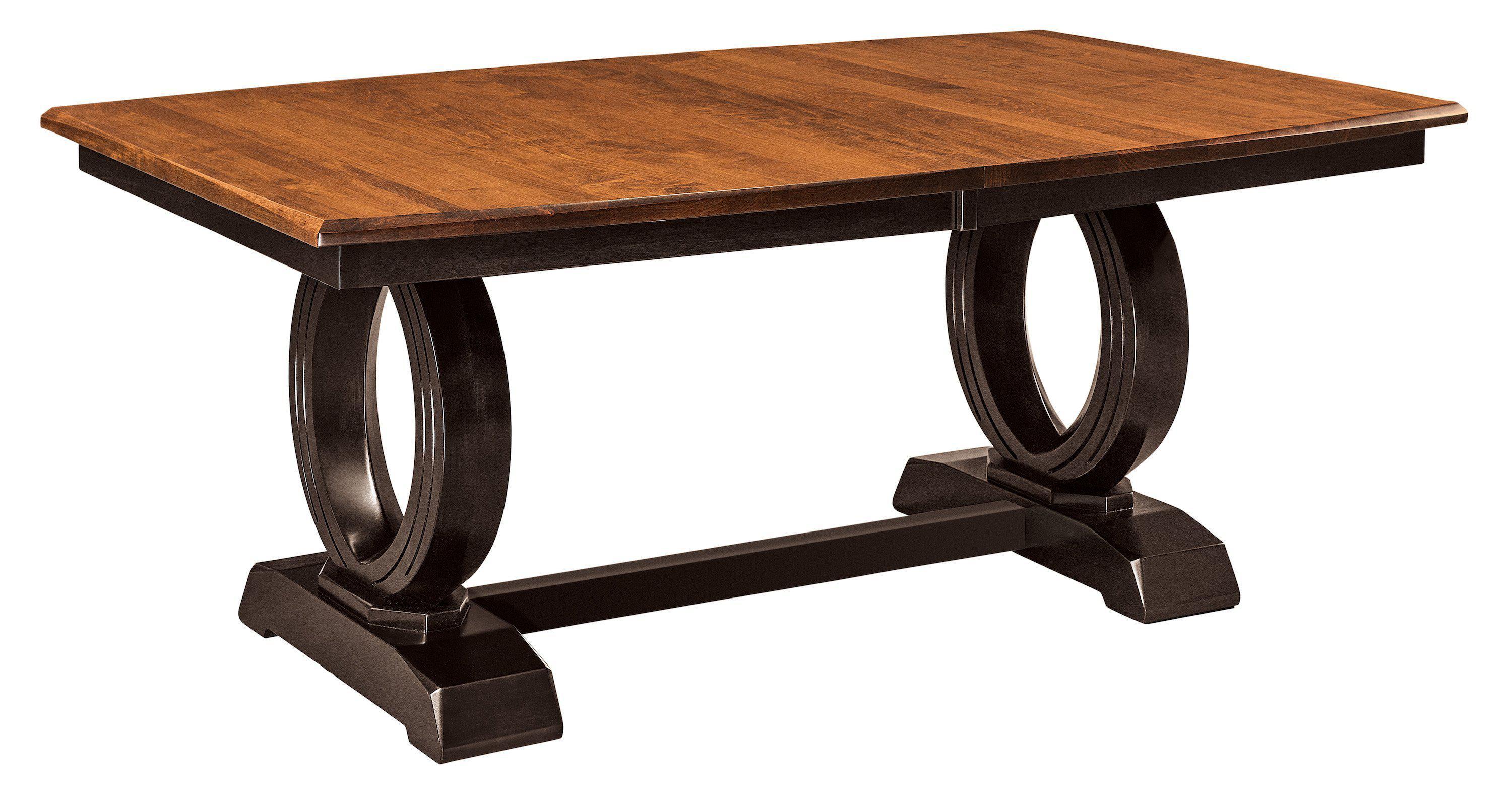 Saratoga Trestle Table-The Amish House