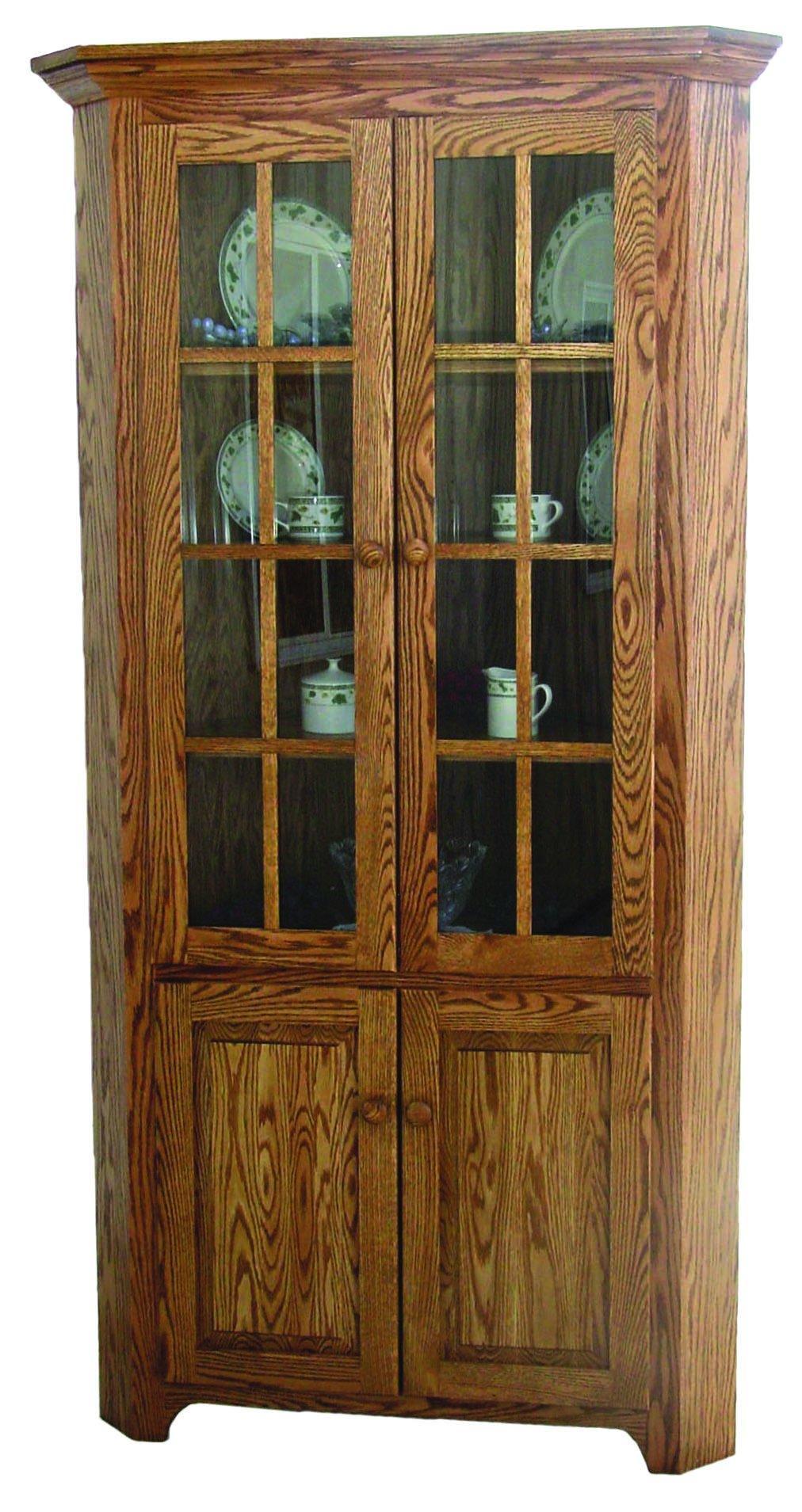 Shaker Corner Cabinet-The Amish House