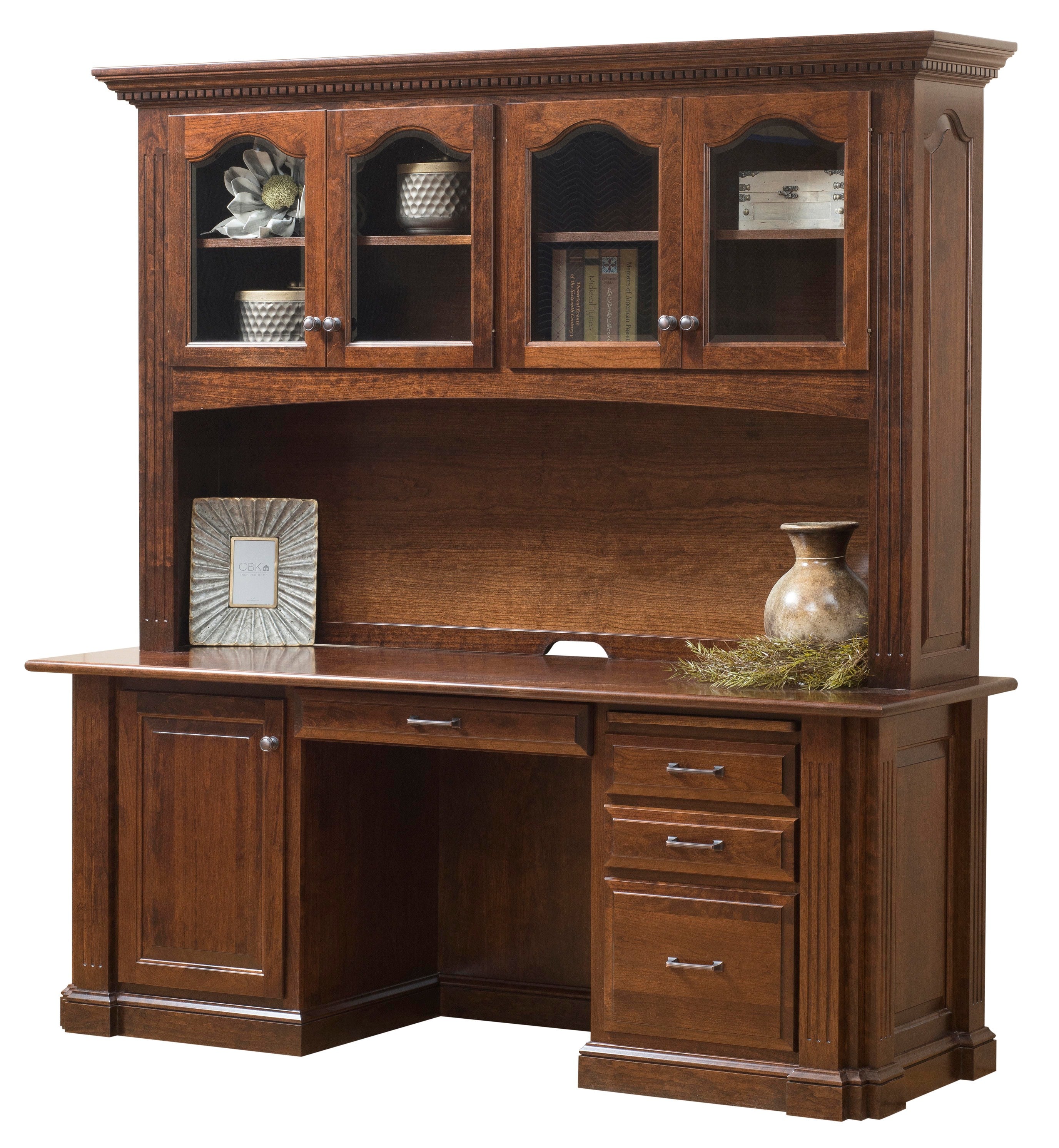 Amish Signature Credenza and Hutch