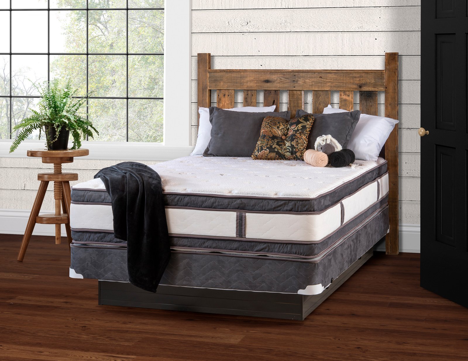 Ultra Pillowtop Foam Two-Sided Mattress-The Amish House