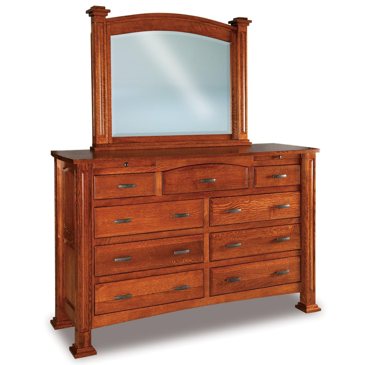 Arrington Nine Drawer Dresser with Jewelry Drawer