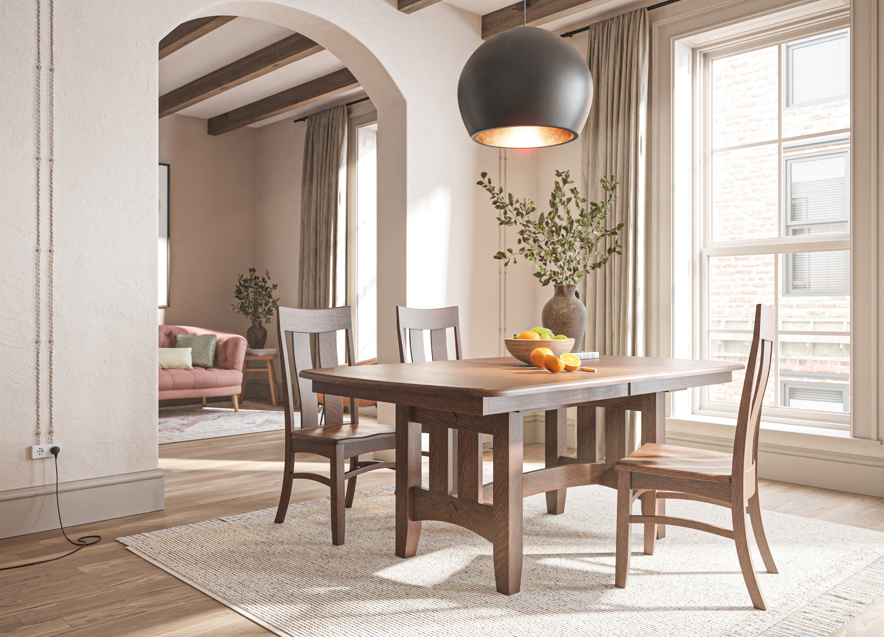 Galena Trestle Dining Collection