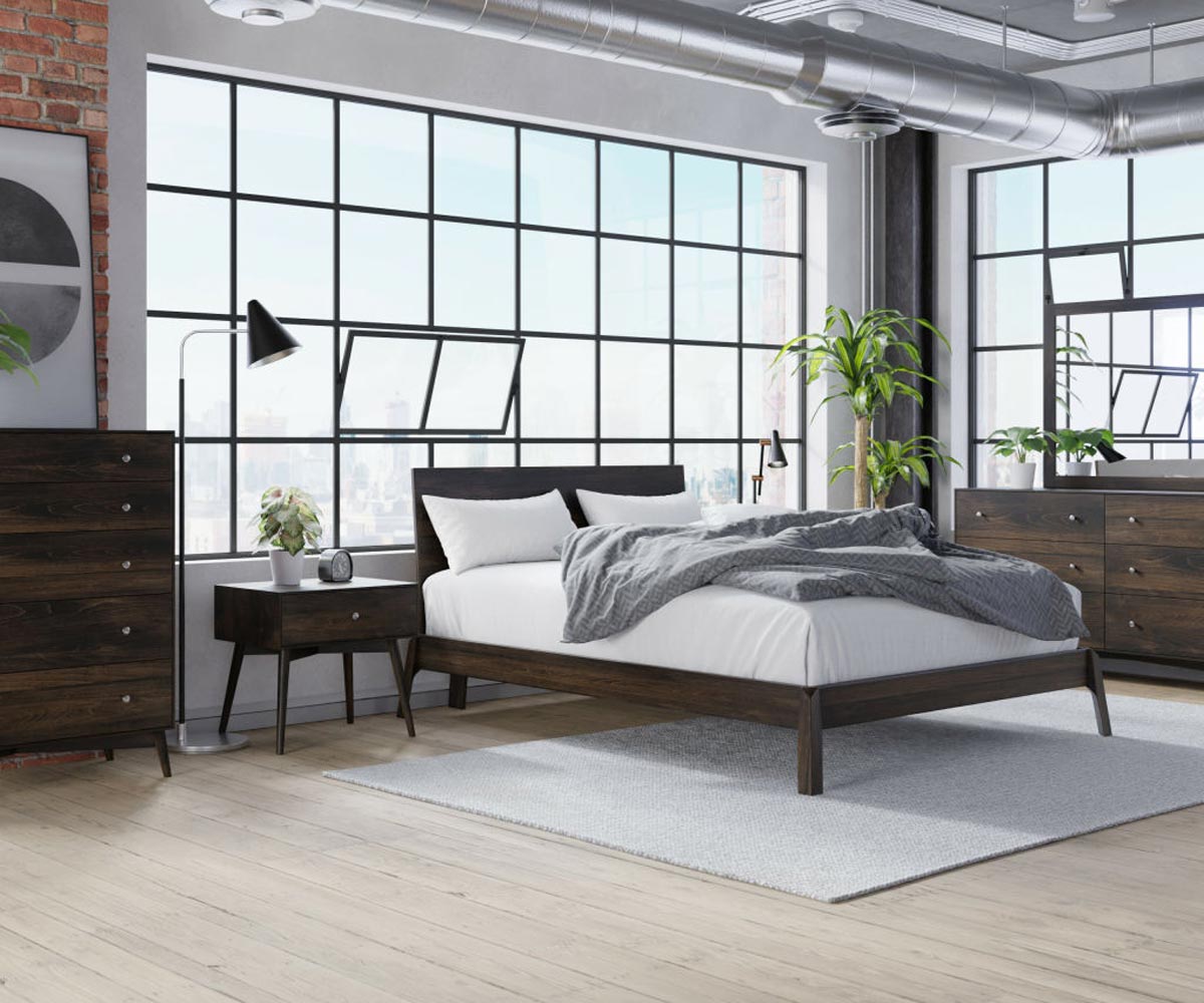Amish Hudson Urbanna Platform Bed