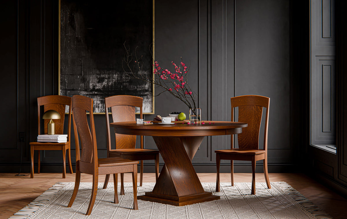 Lexington Single Pedestal Dining Collection – The Amish House