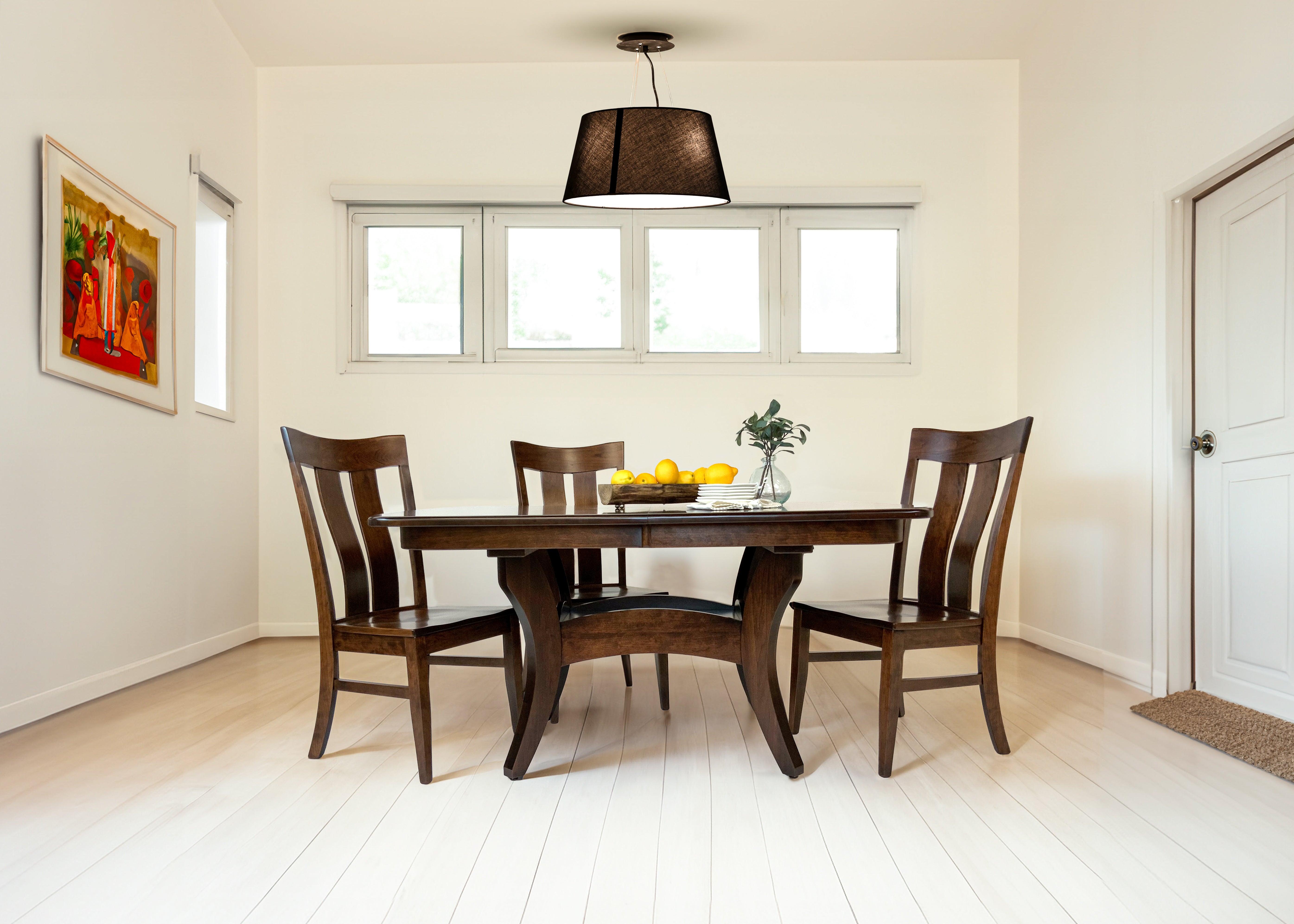 galveston dining table with sherwood side chairs