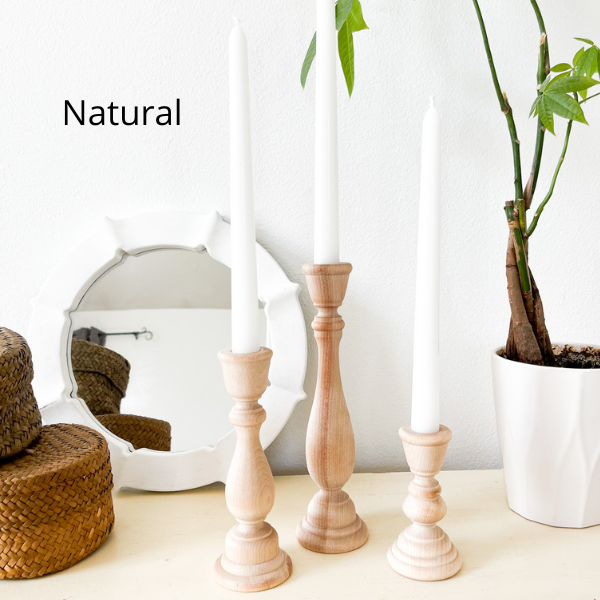 Wooden Candle Sticks