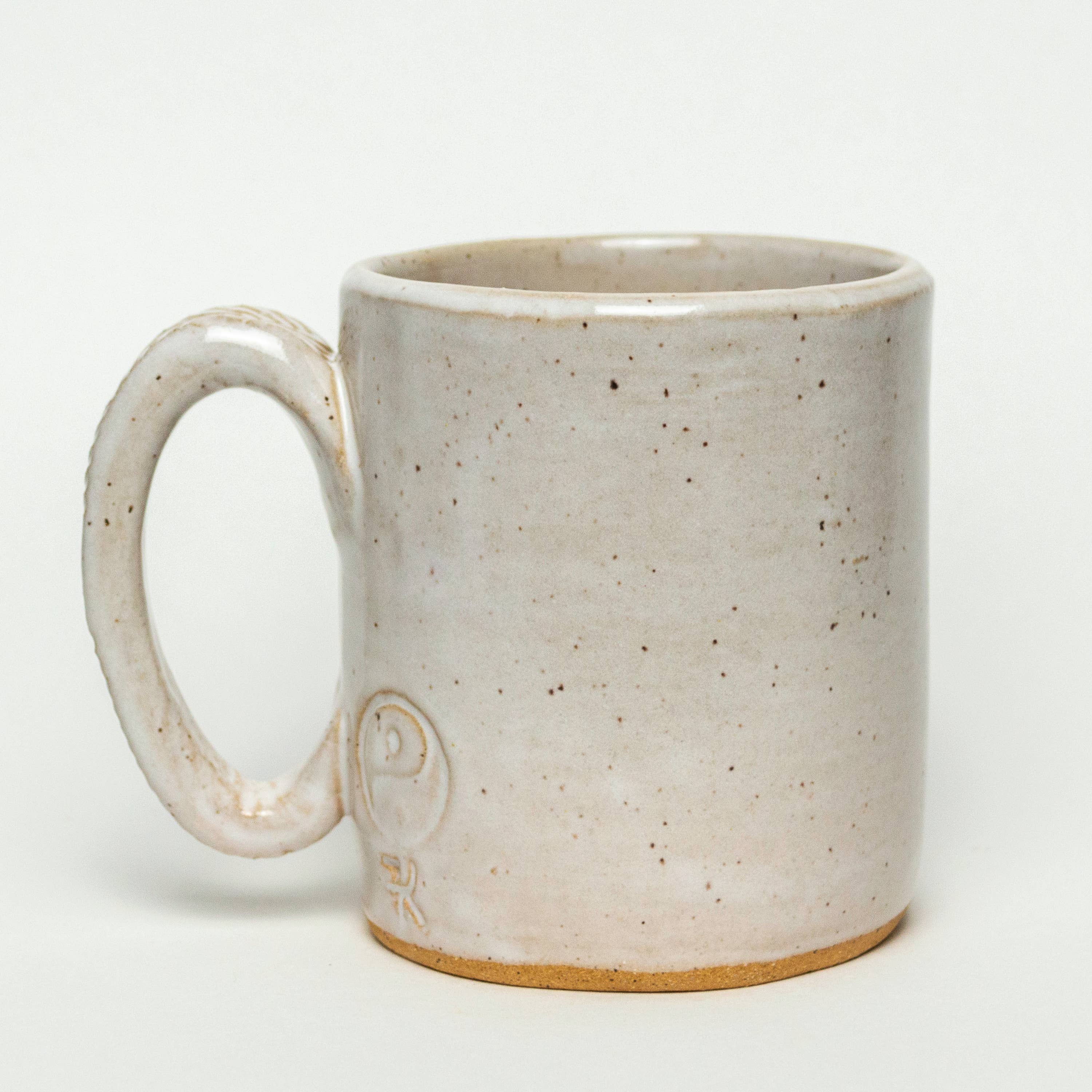 'Joy' Handmade Stoneware Ivory 14oz Mug